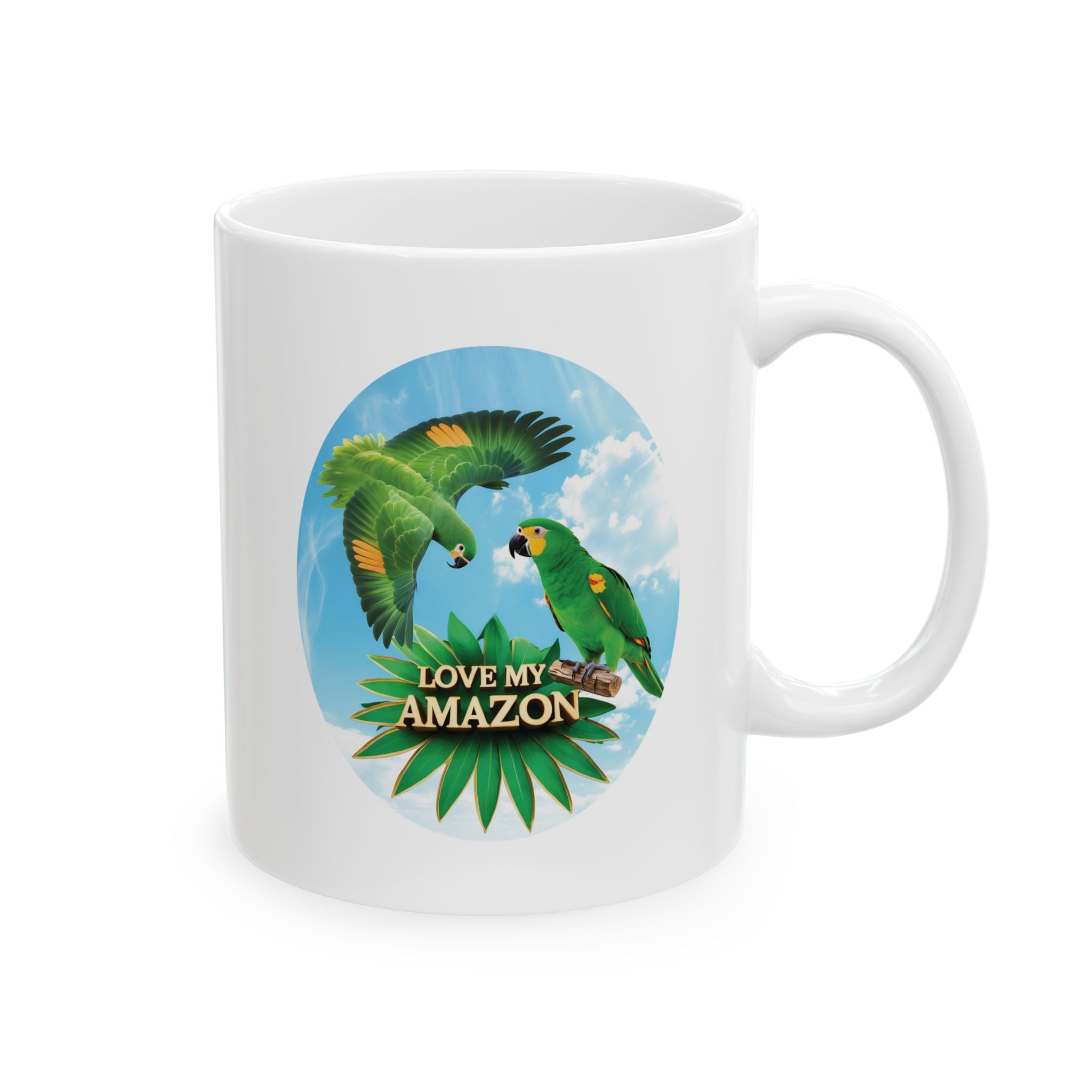 Love My Amazon Flying Mug