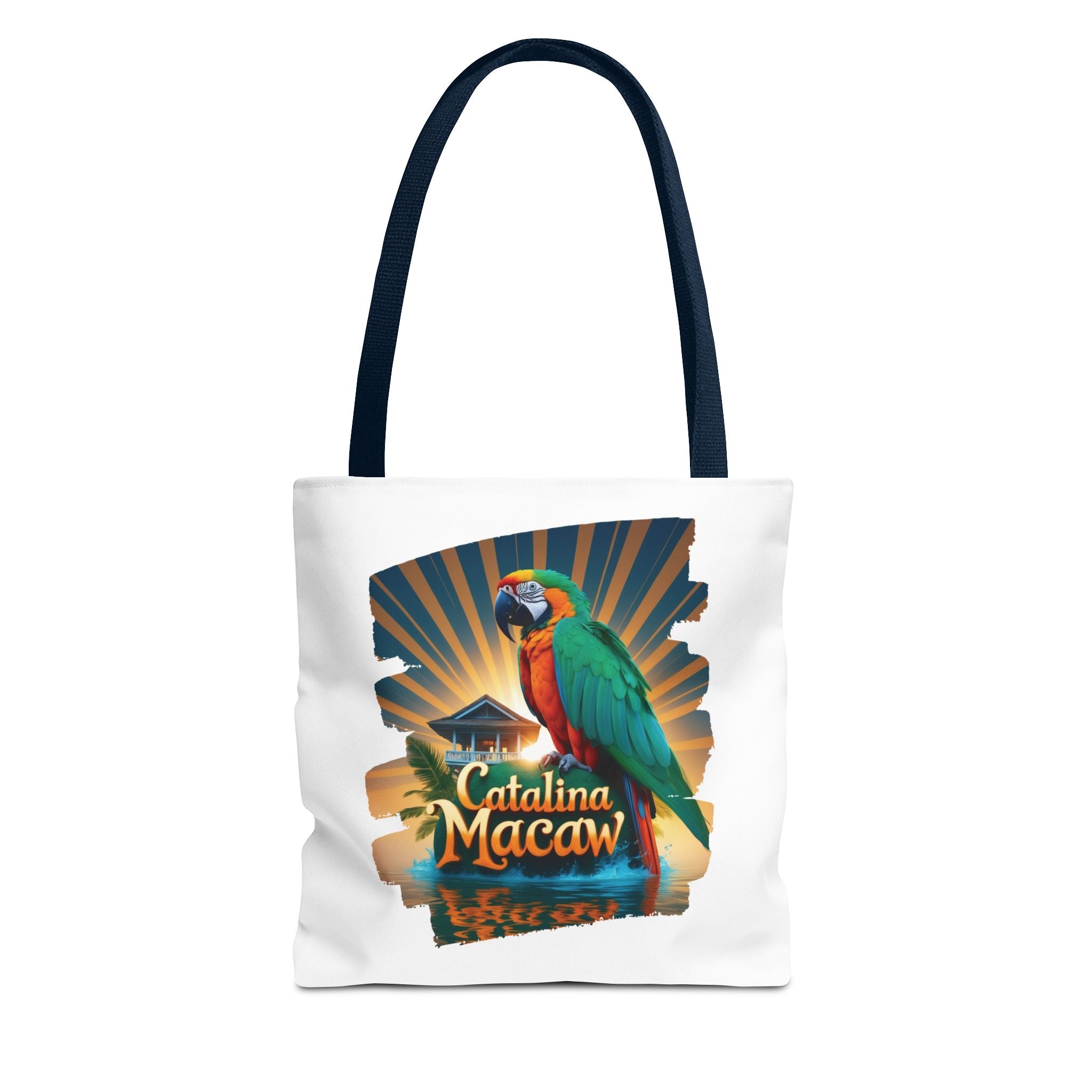 Catalina Macaw Sunburst Tote Bag