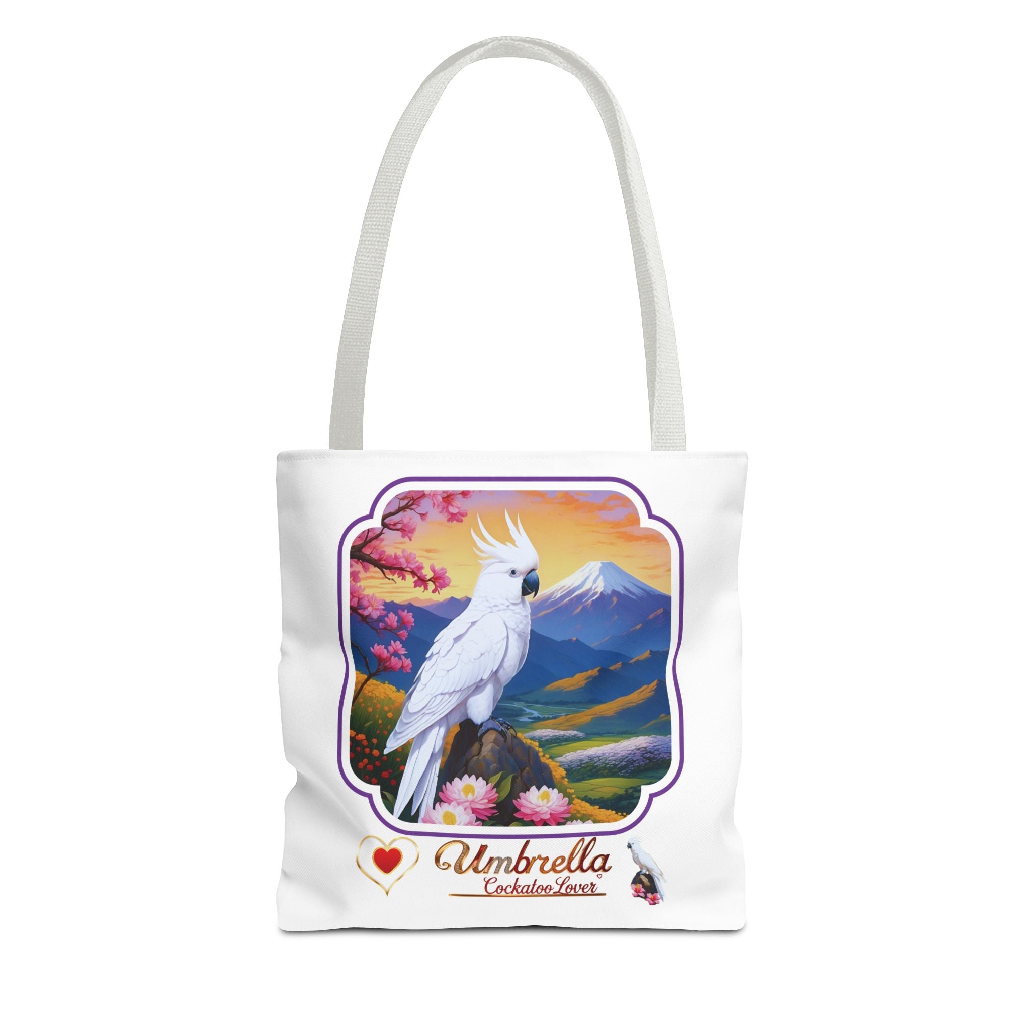 Mountain Umbrella Cockatoo Lover Tote Bag