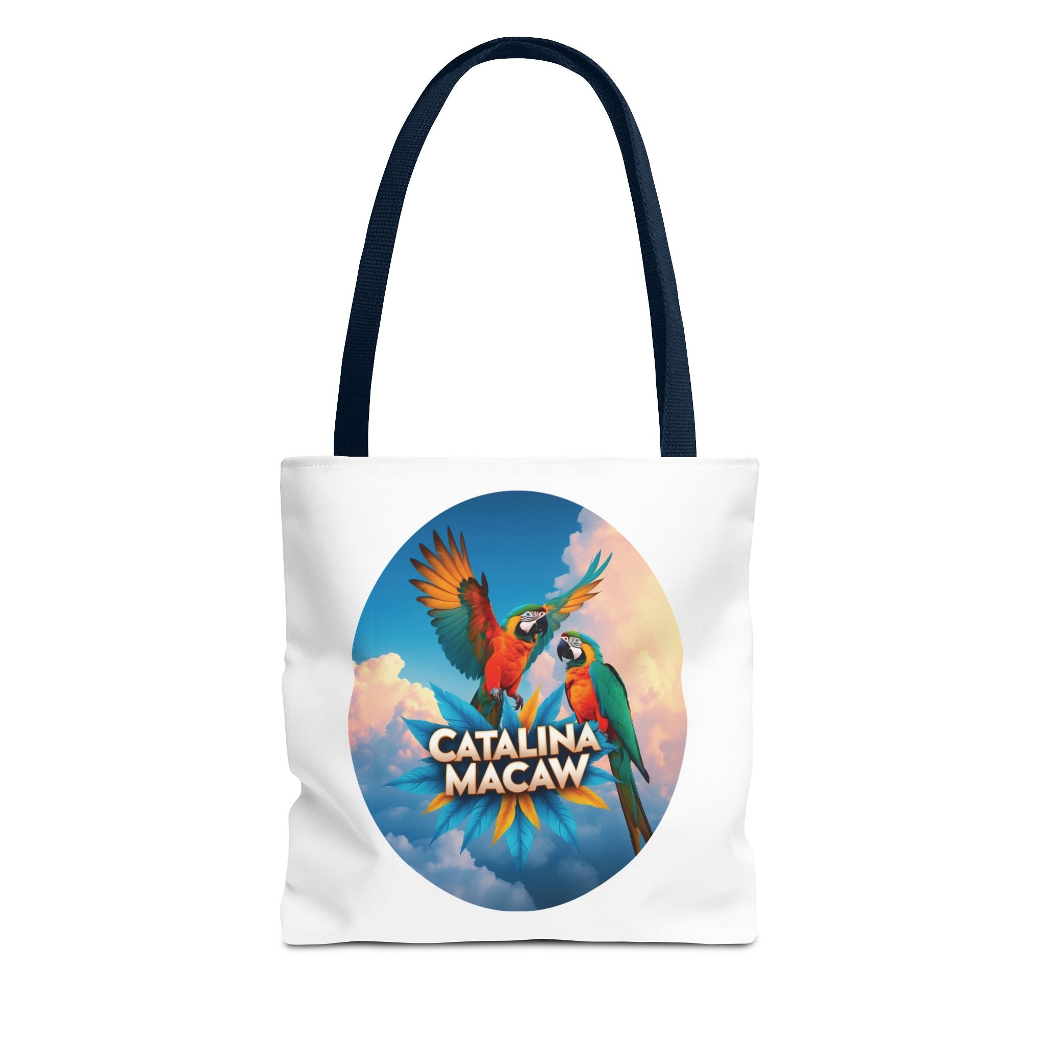 Flying Catalina Macaw Tote Bag