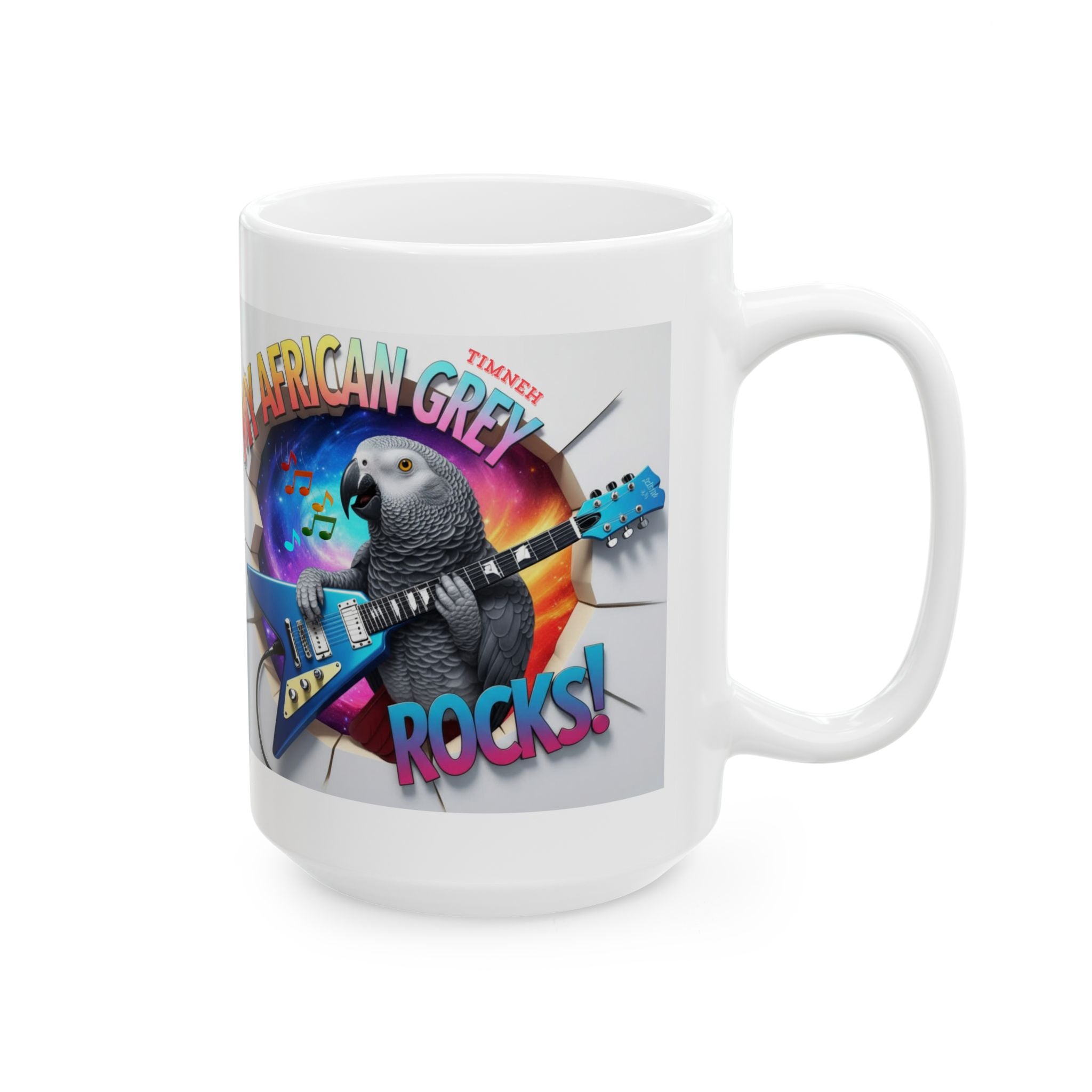 My African Grey Timneh Rocks Mug