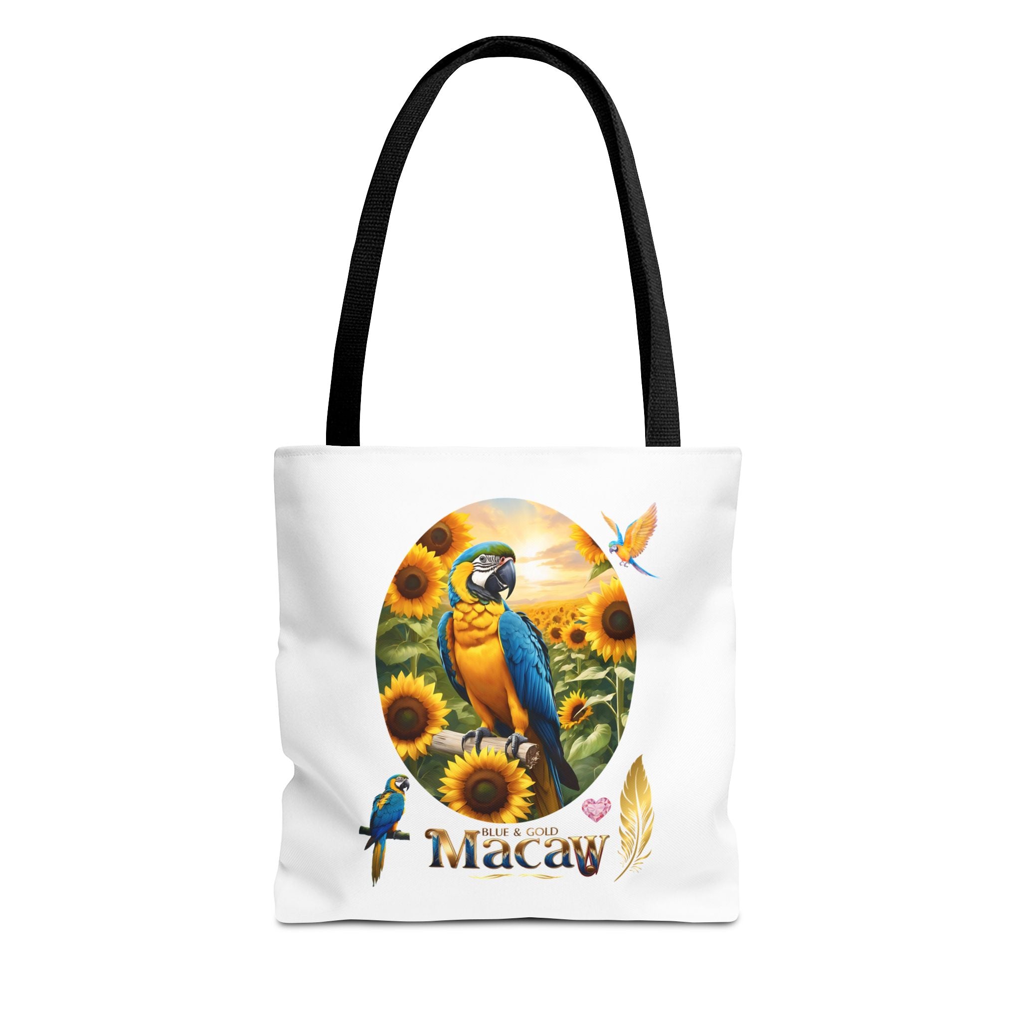 Blue & Gold Macaw Tote Bag