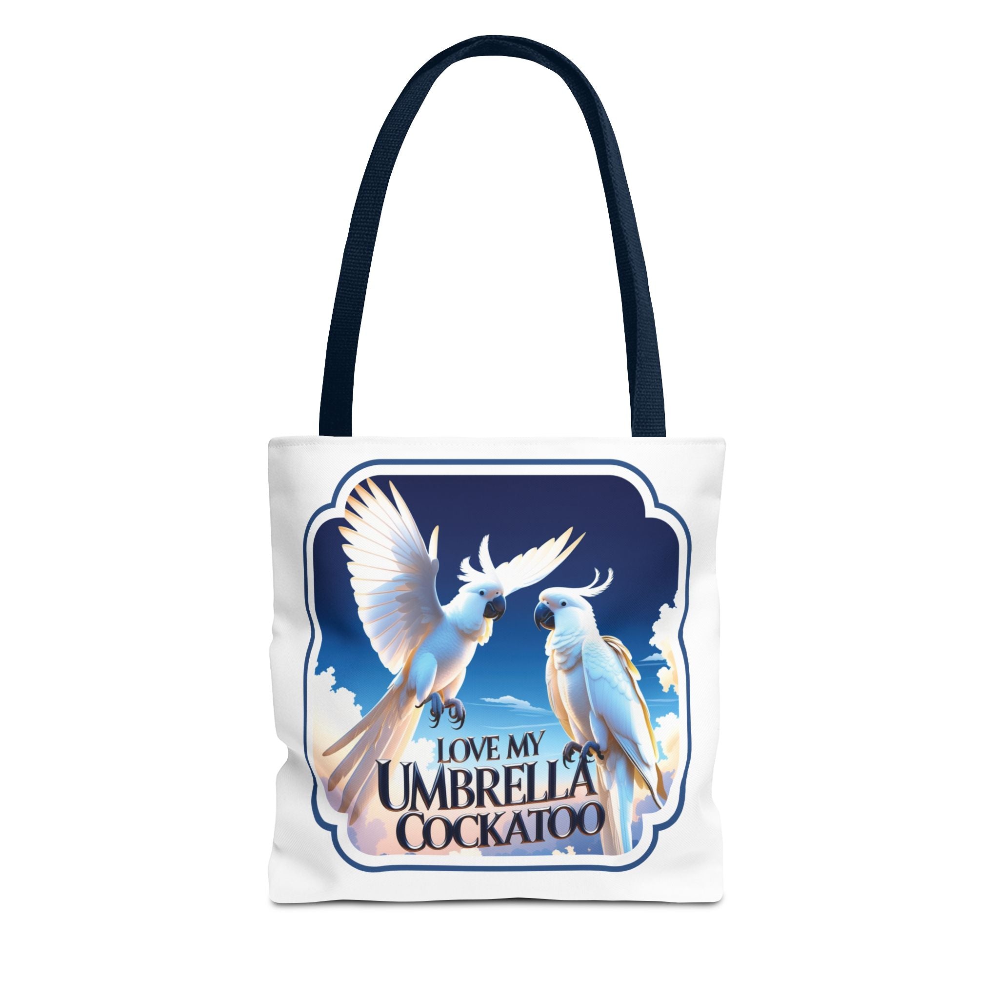 Love My Umbrella Cockatoo Tote Bag