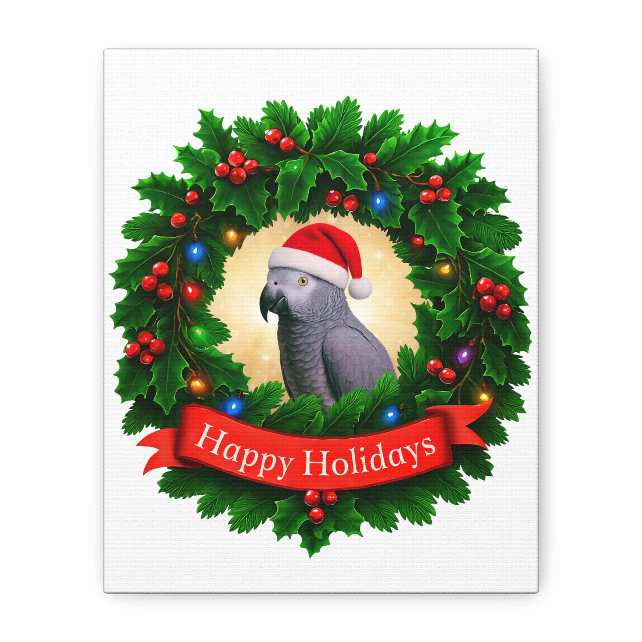 African Grey Congo Wall-Hanging