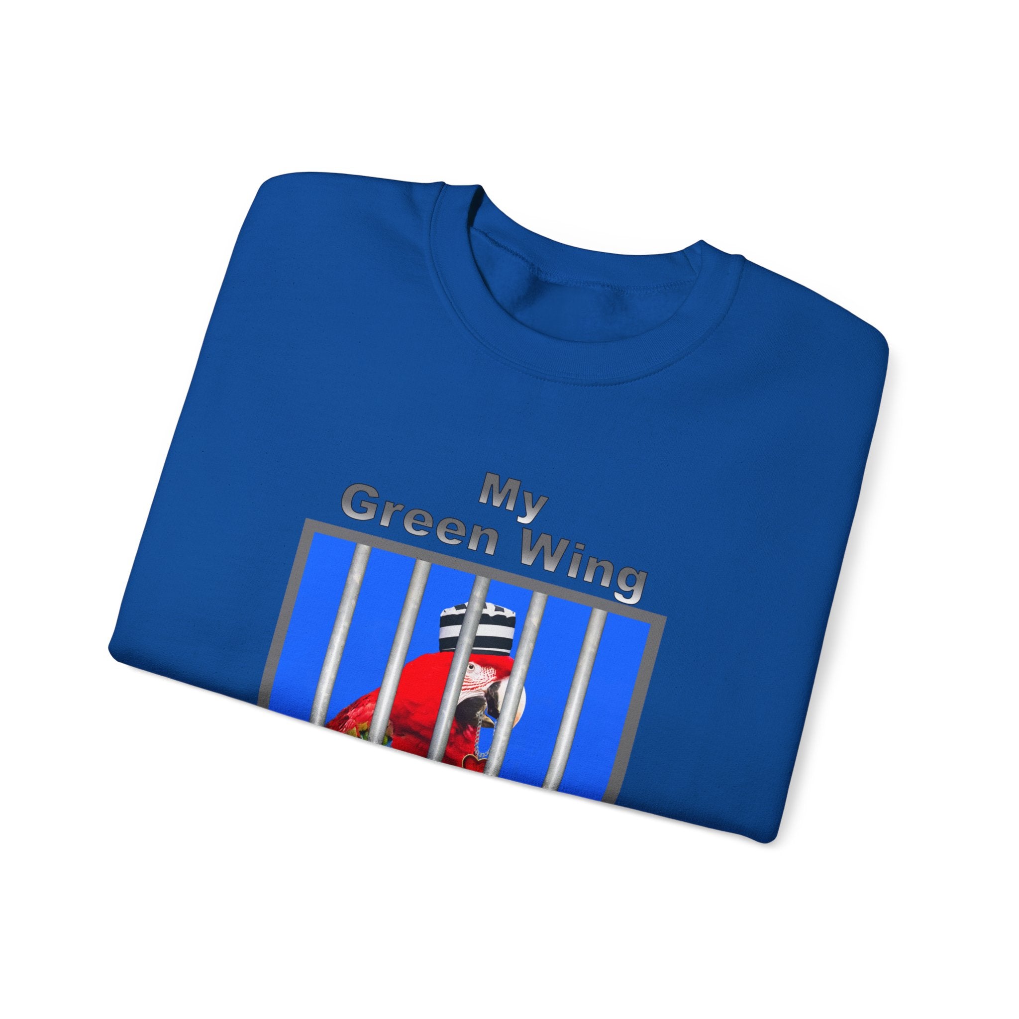 My Green Winged Stole My Heart Sweatshirt
