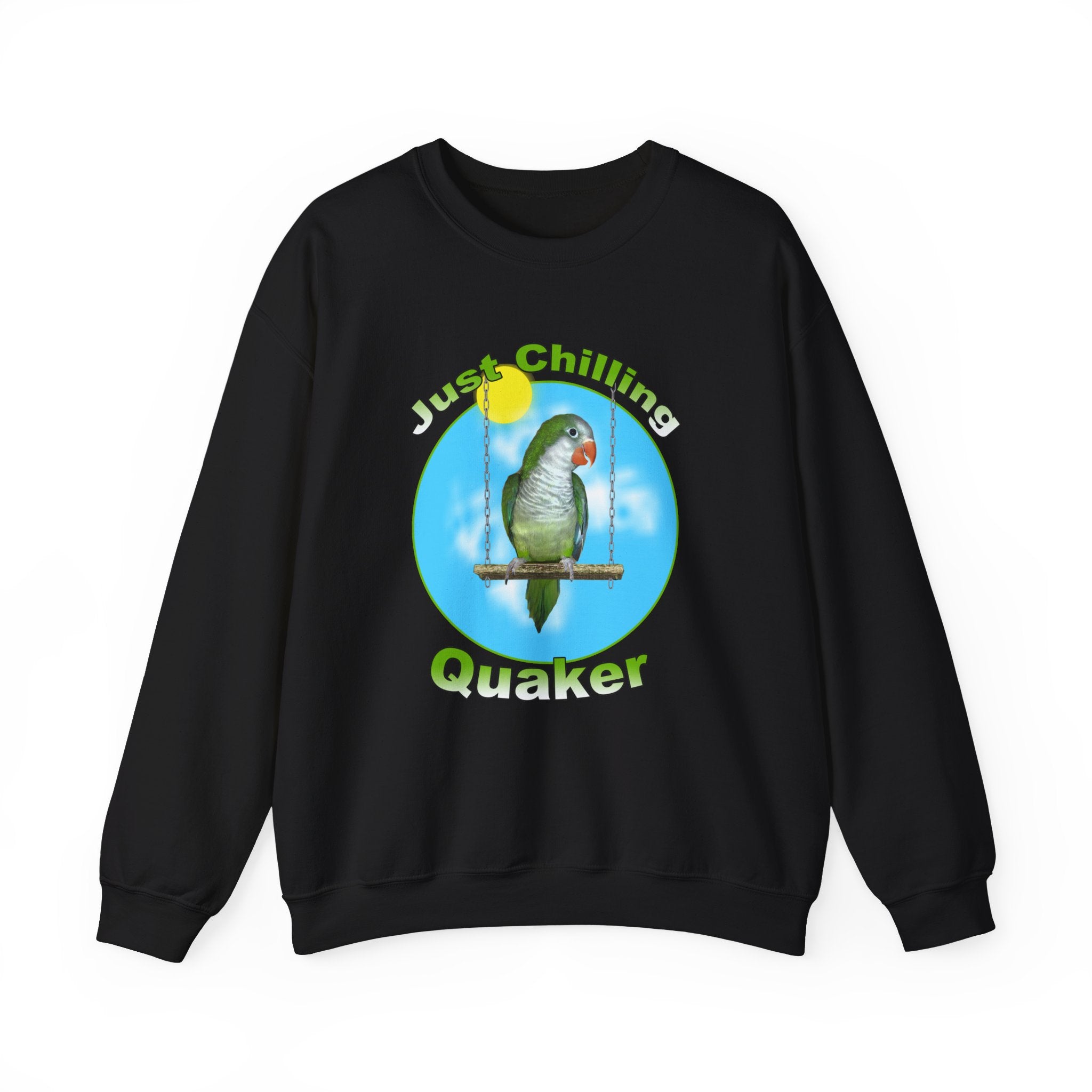 Just Chilling Swing Green Quaker Sweatshirt