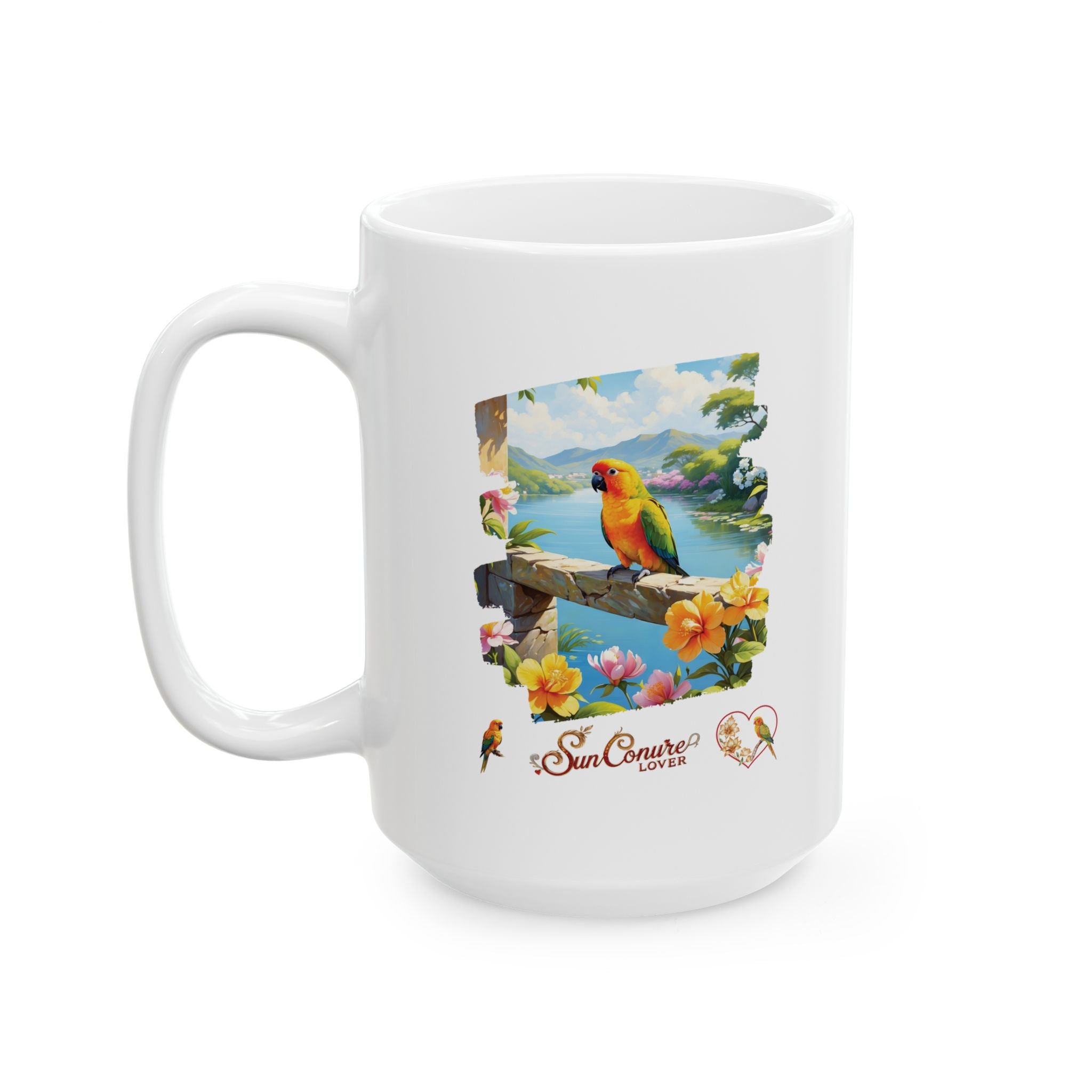 Sun Conure Lover Nature Mug