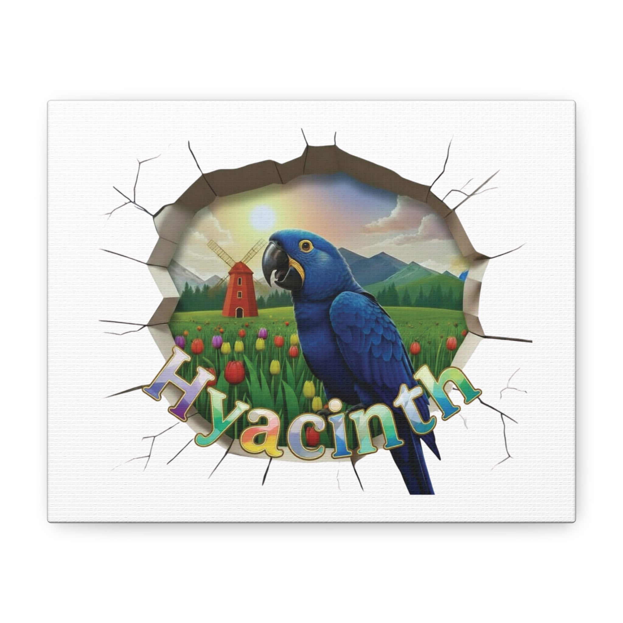 Hyacinth Breakthrough Wall-Hanging