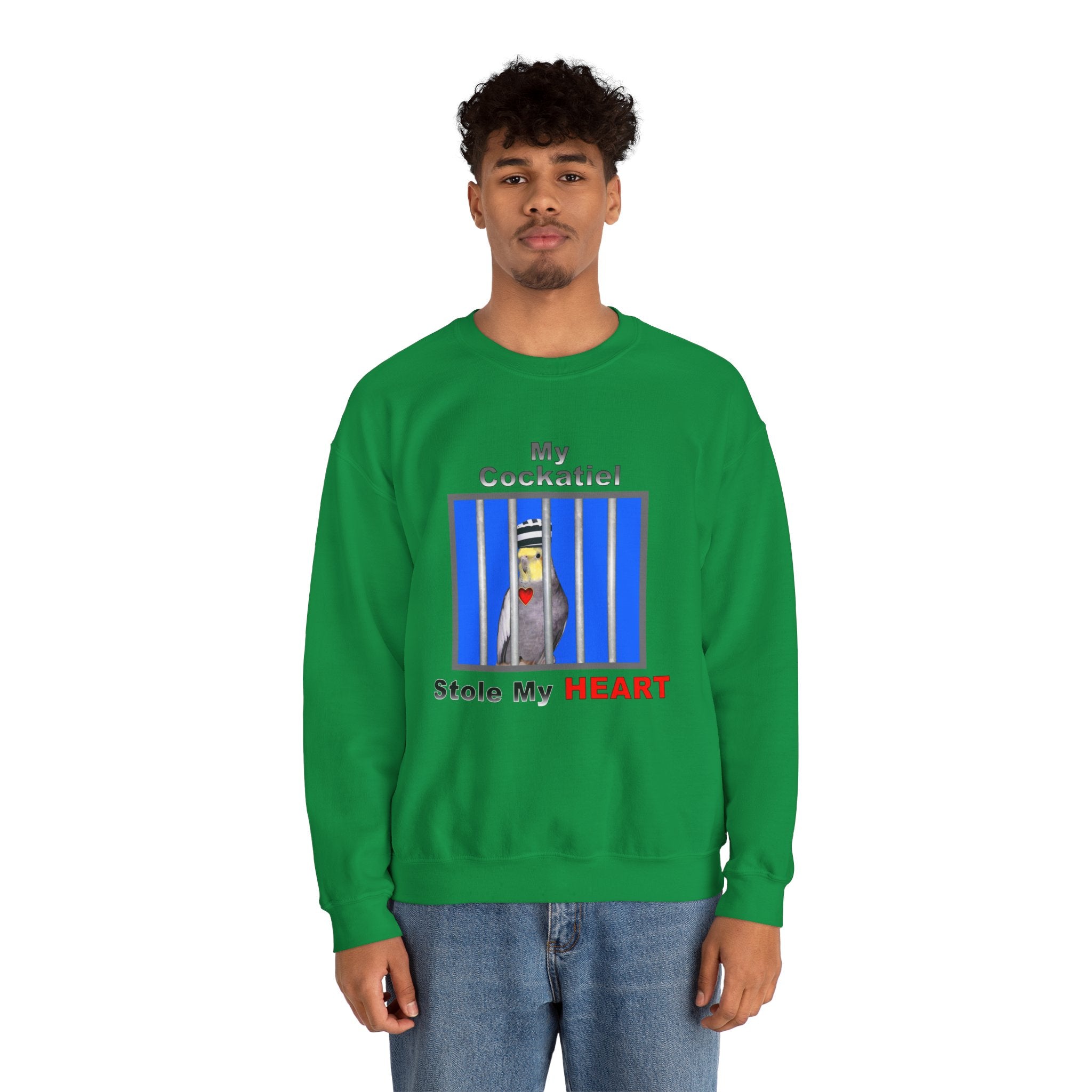 My Cockatiel Stole My Heart Sweatshirt
