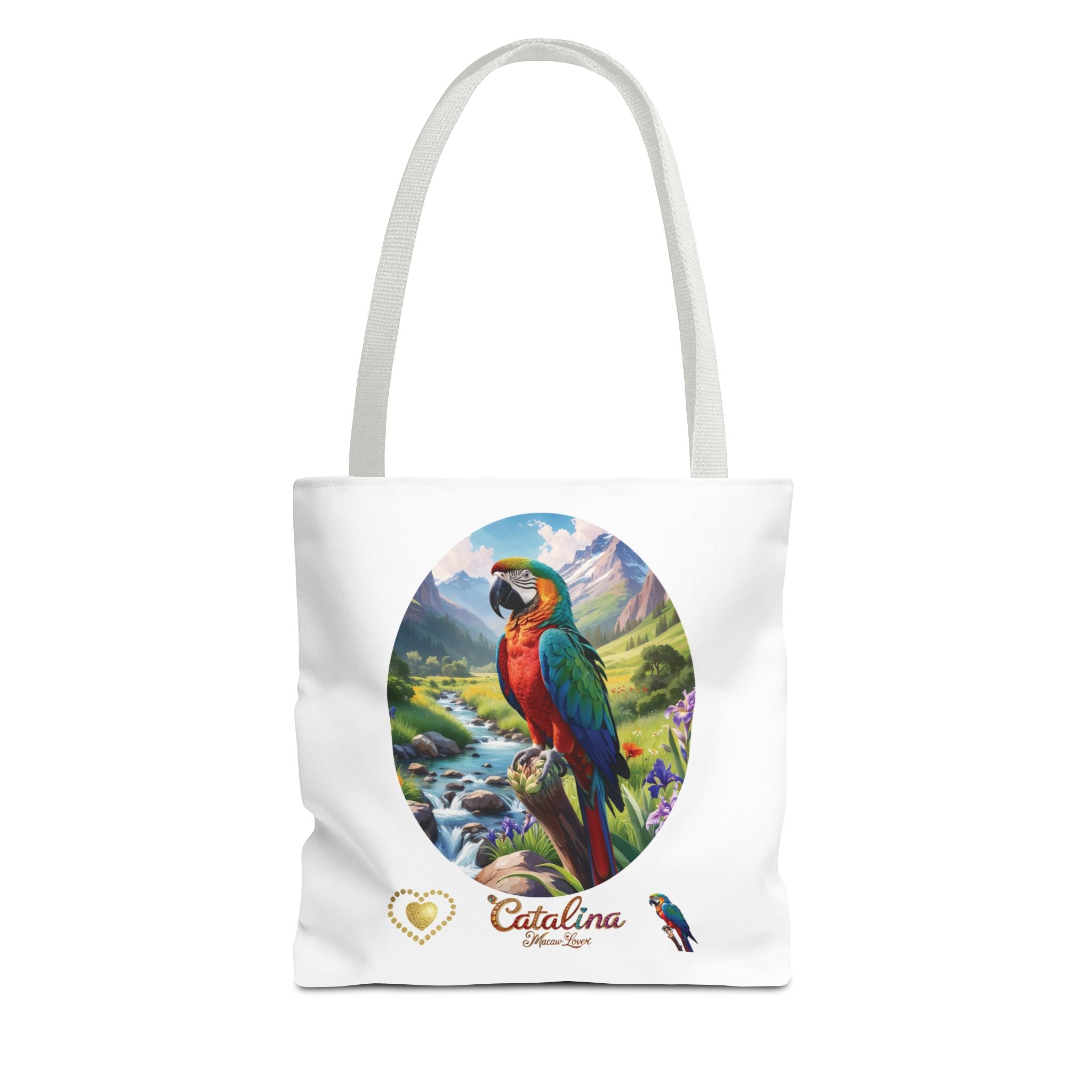 Mountain Catalina Macaw Lover Tote Bag