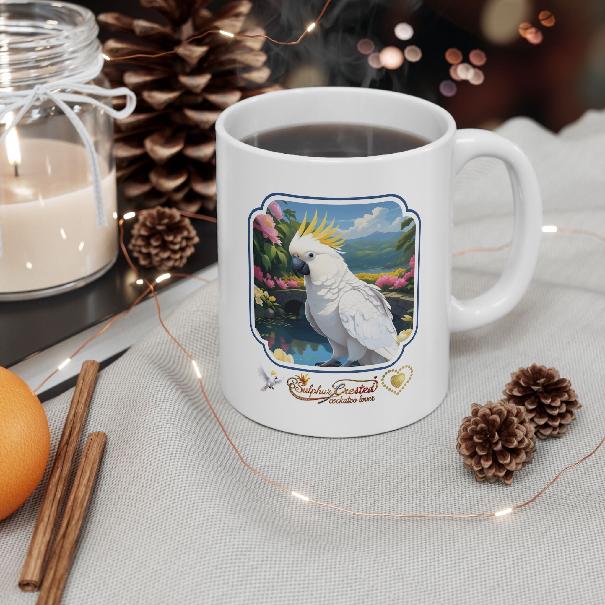 Sulphur-Crested Cockatoo Lover Mug