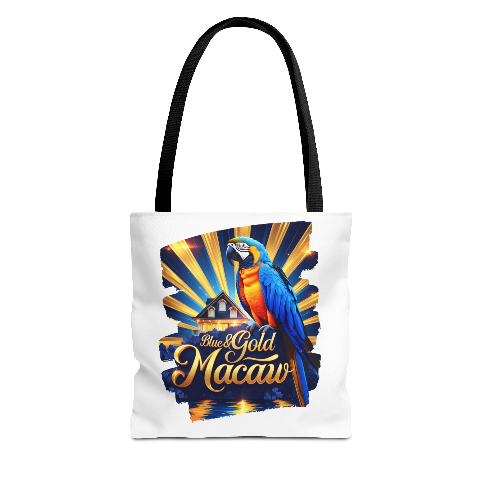 Blue & Gold Macaw Tote Bag