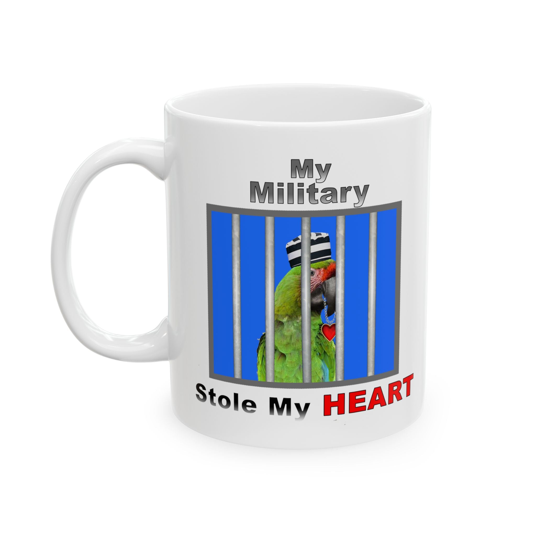 My Military Stole My Heart Jailbird Mug
