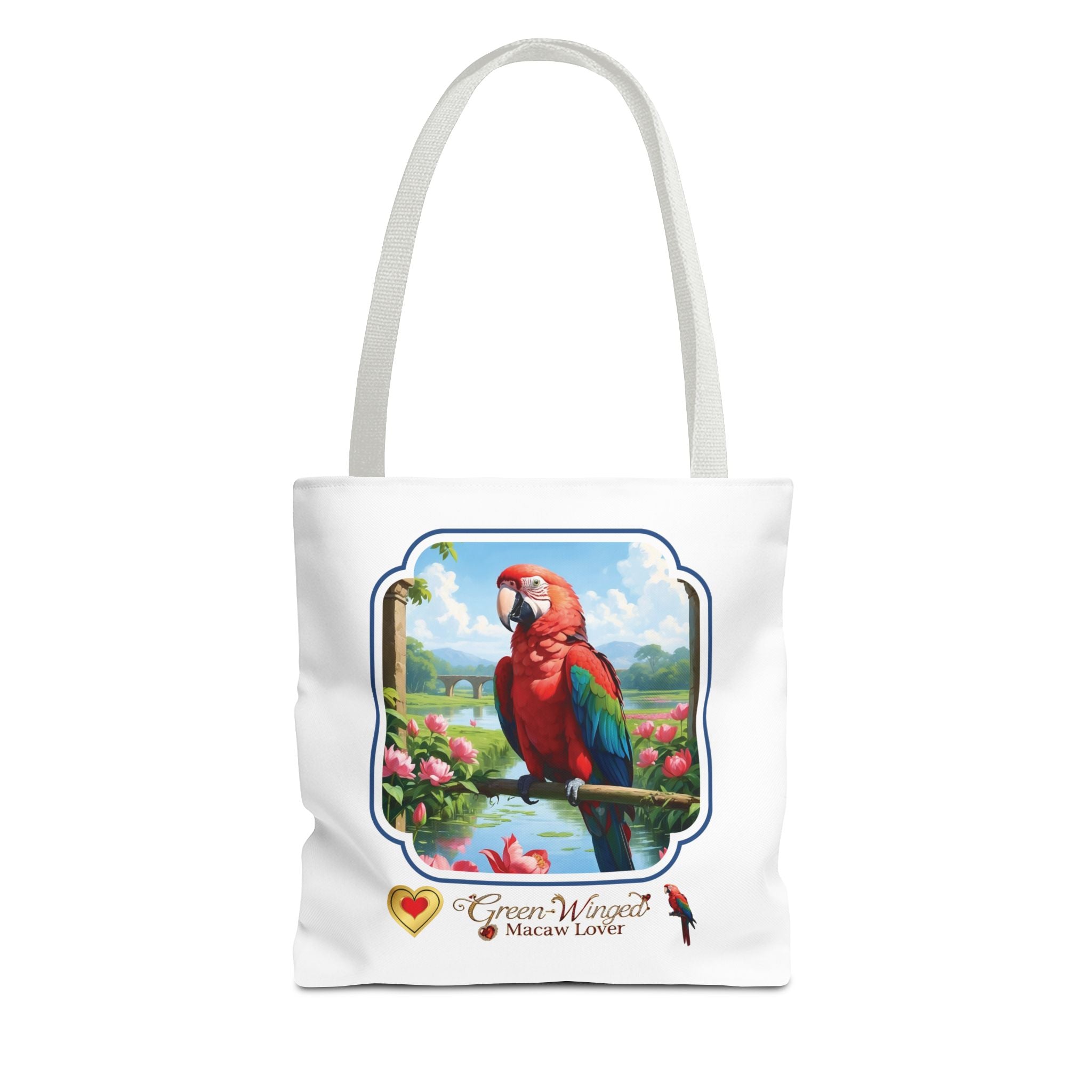 Green Winged Macaw Lover Tote Bag
