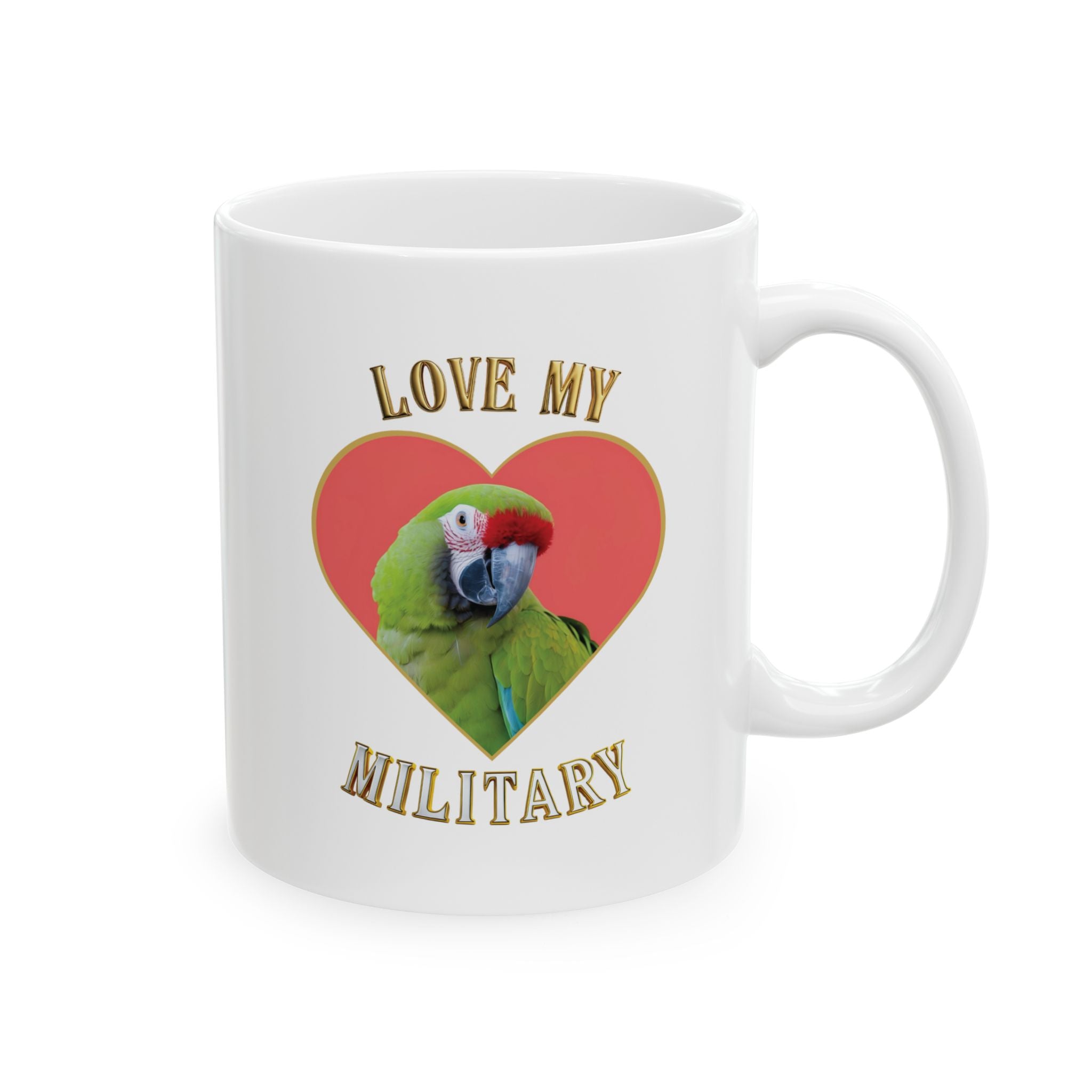 Military Macaw Mug