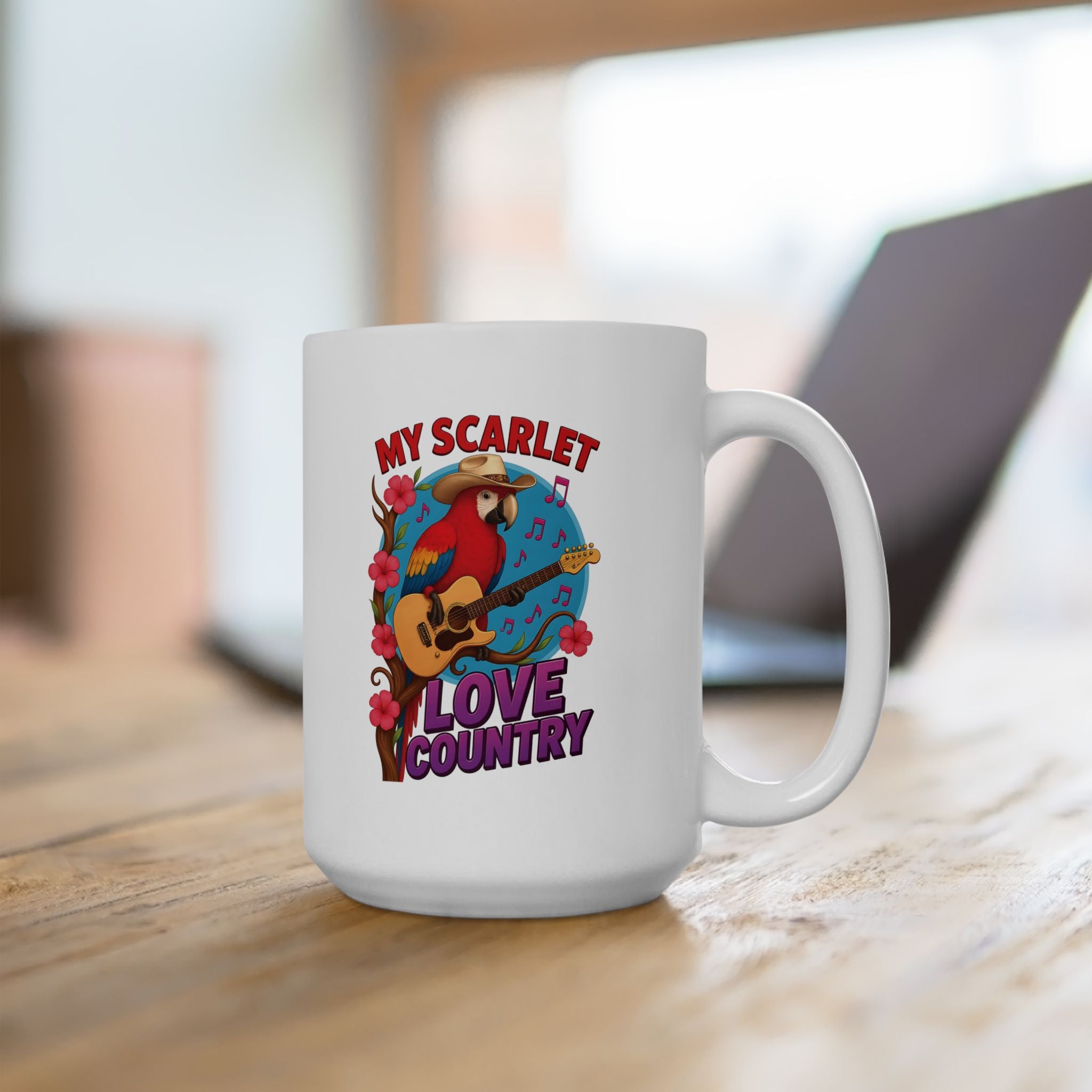 My Scarlet Love Country Mug