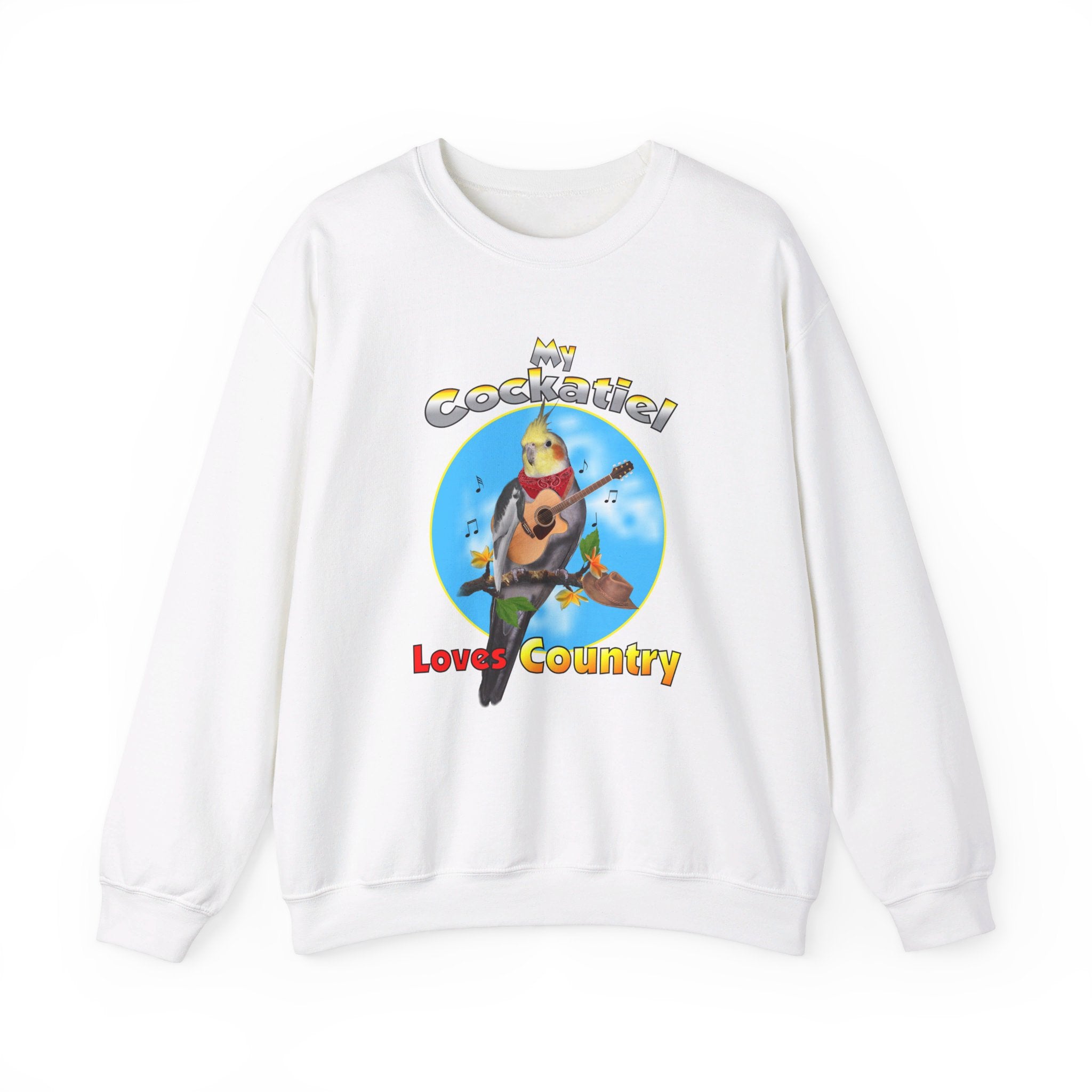 My Cockatiel Loves Country Sweatshirt