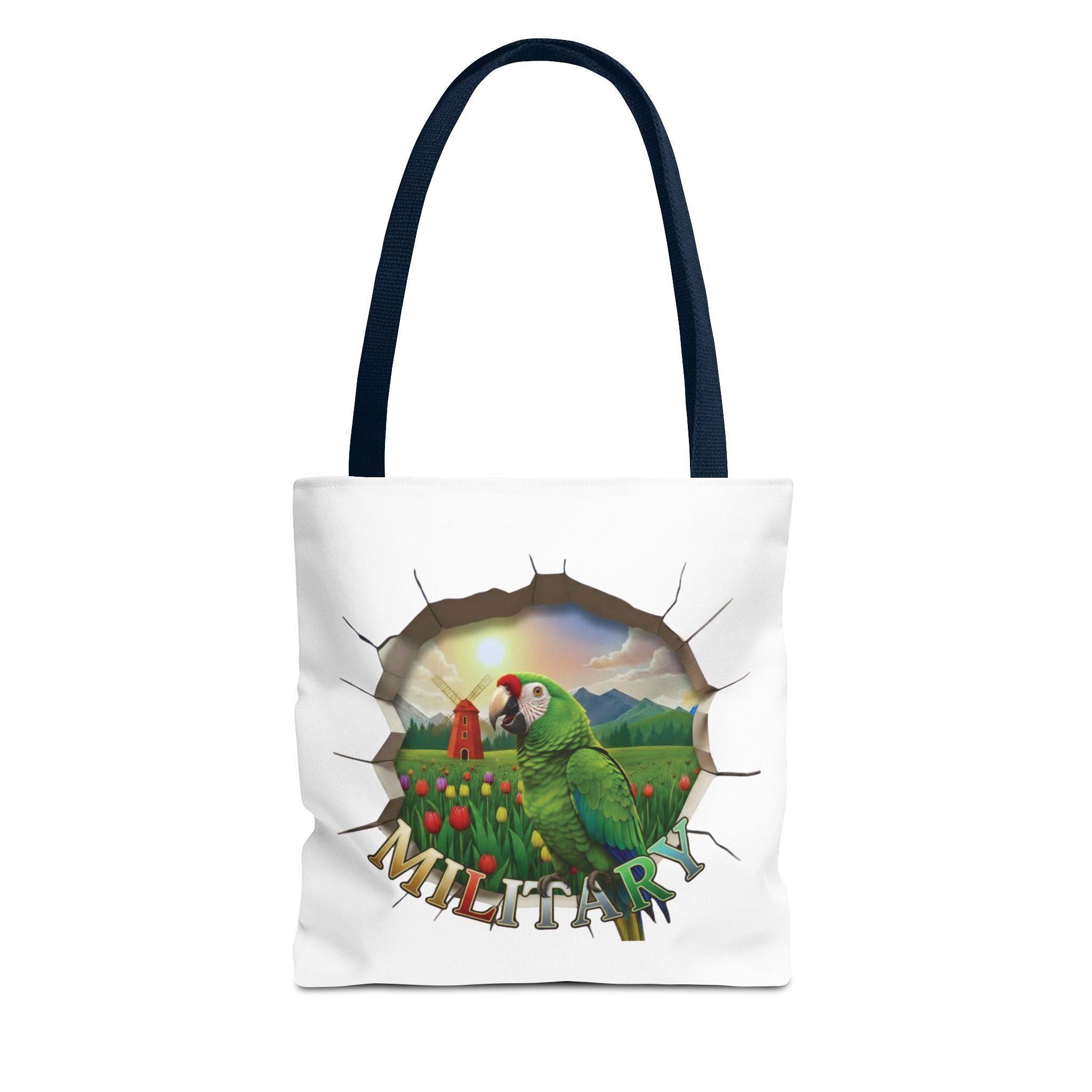 Military Bird Art Tote Bag