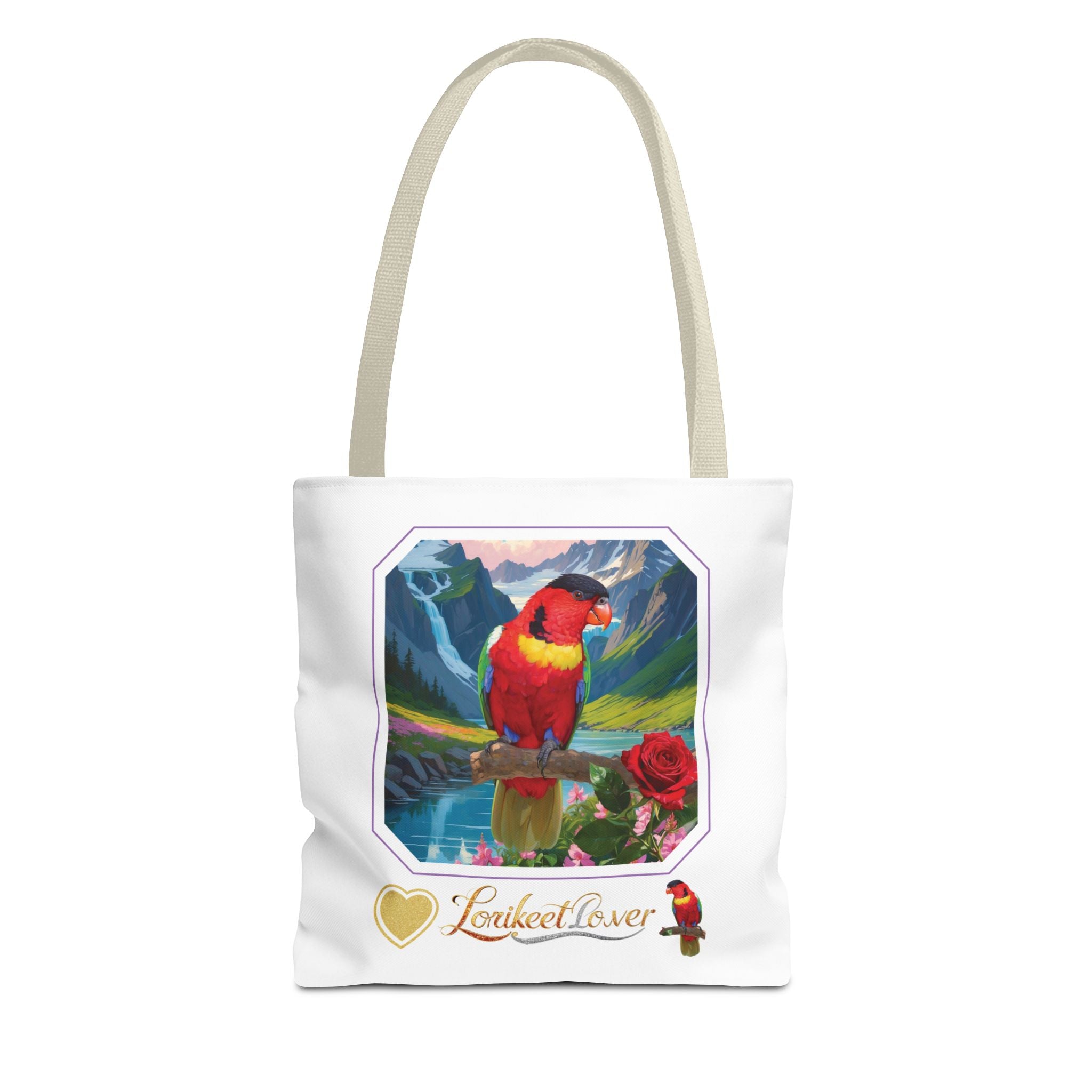 Red Lorikeet Lover Tote Bag