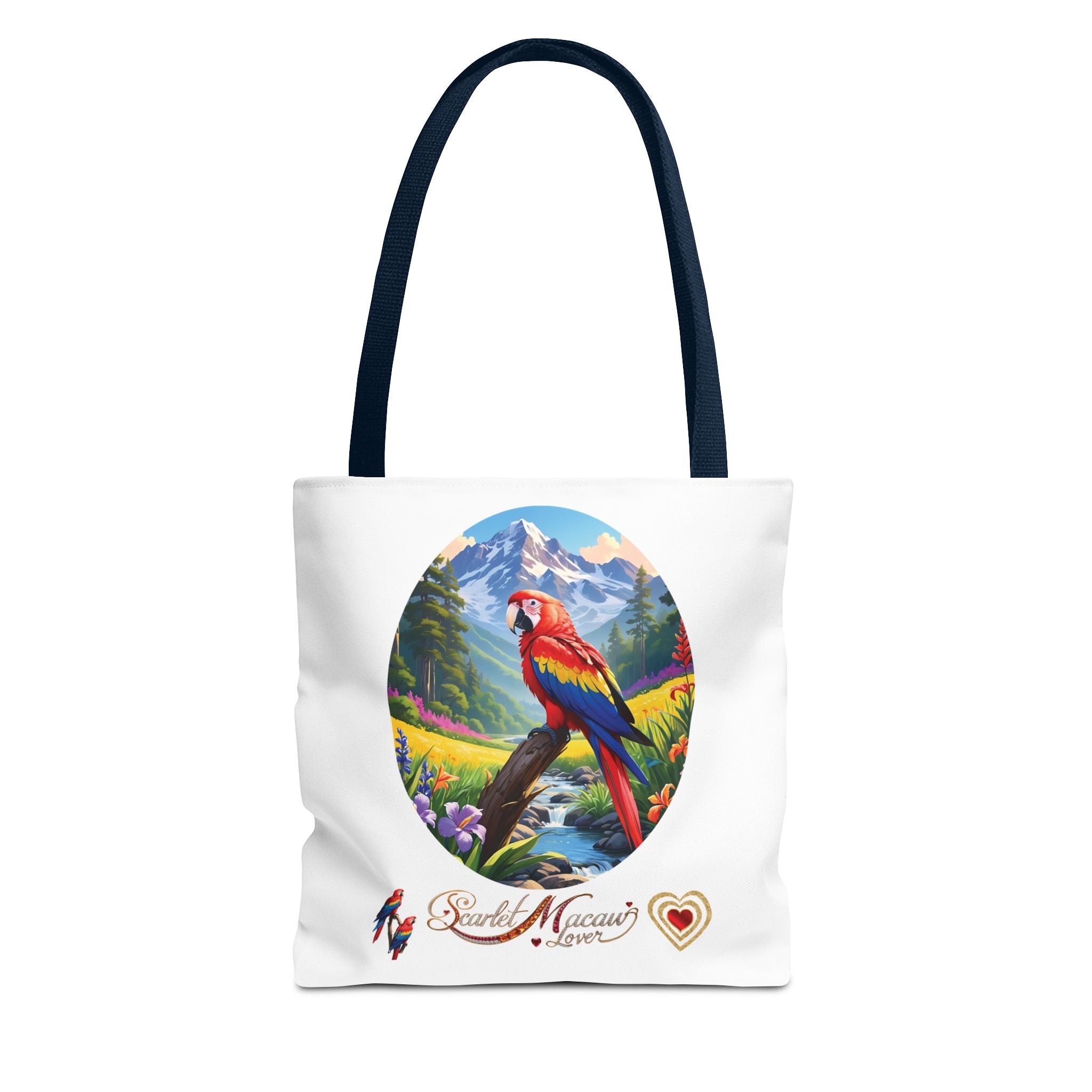Scarlet Macaw Lover Valley Tote Bag