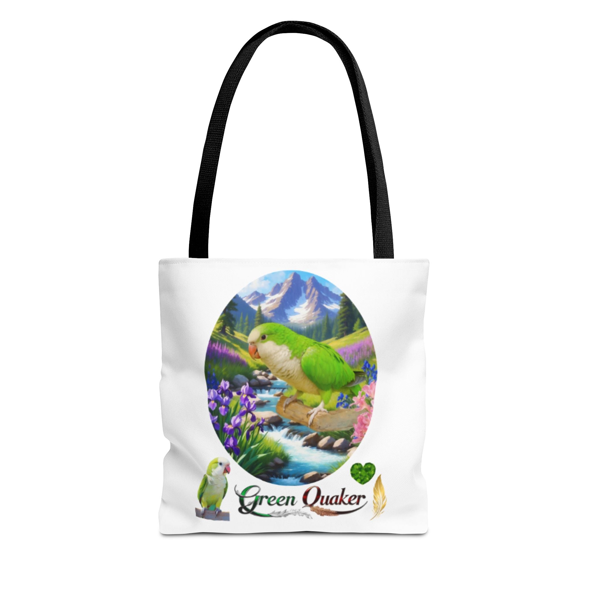 Green Quaker Mountain Tote Bag