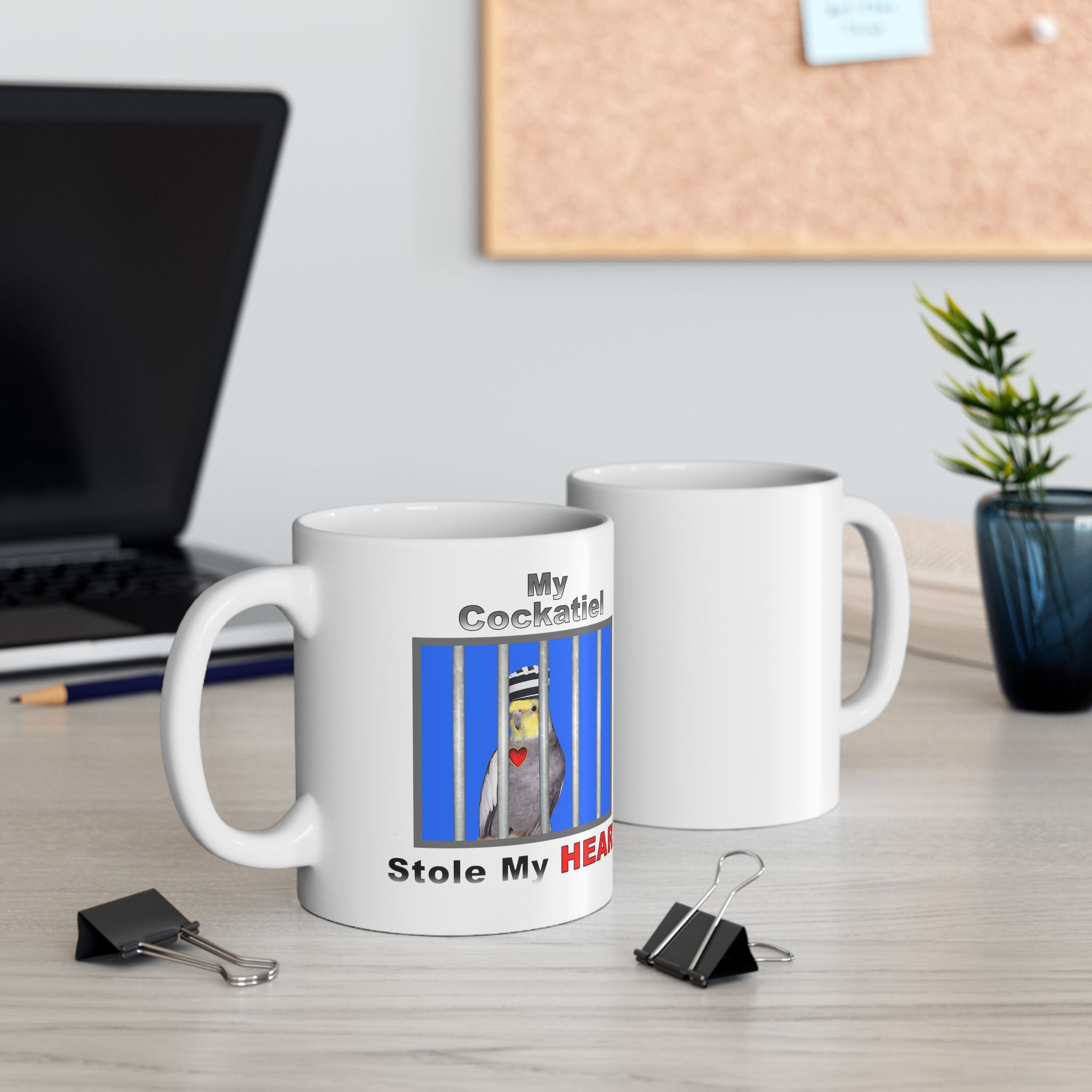 My Cockatiel Stole My Heart Mug