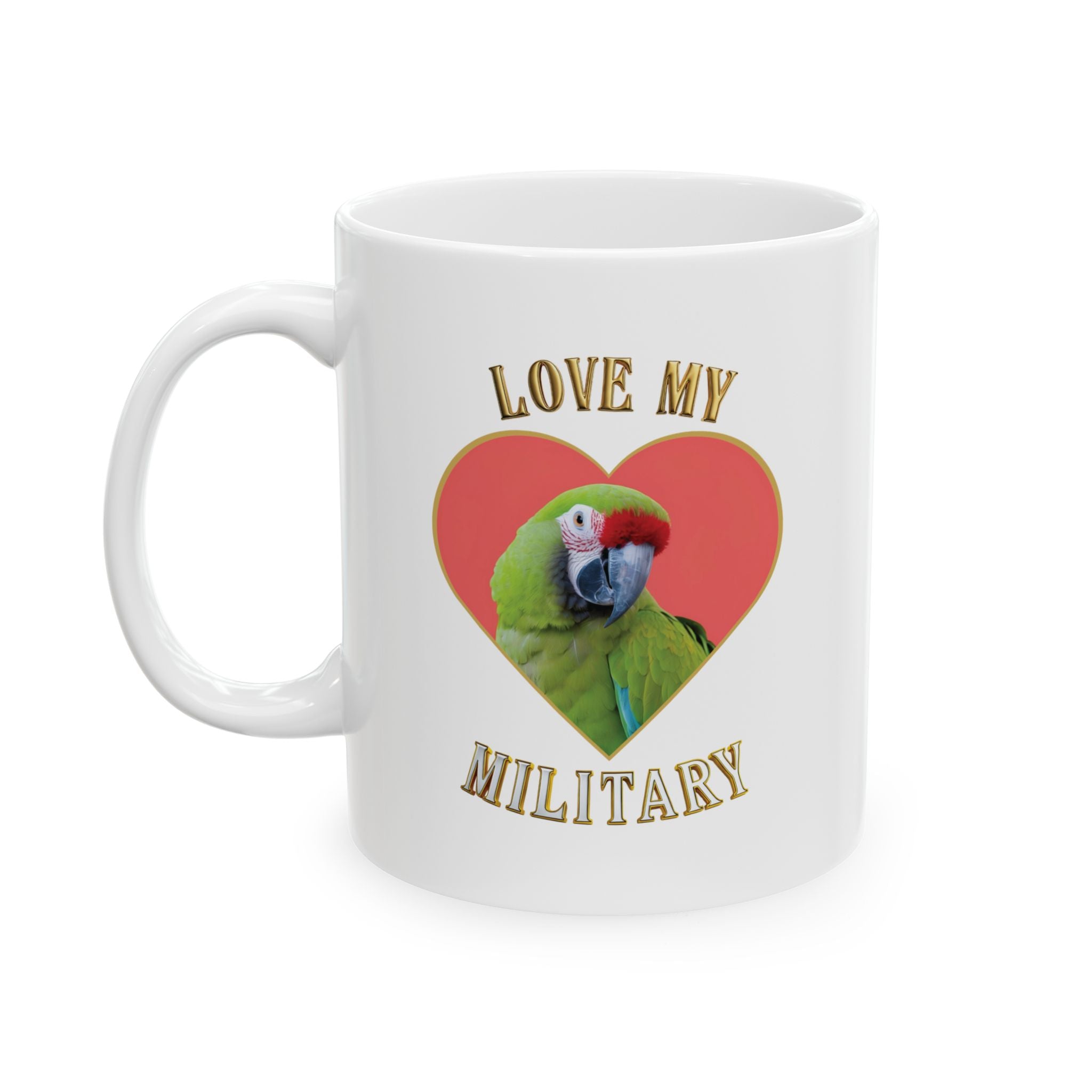 Military Macaw Mug