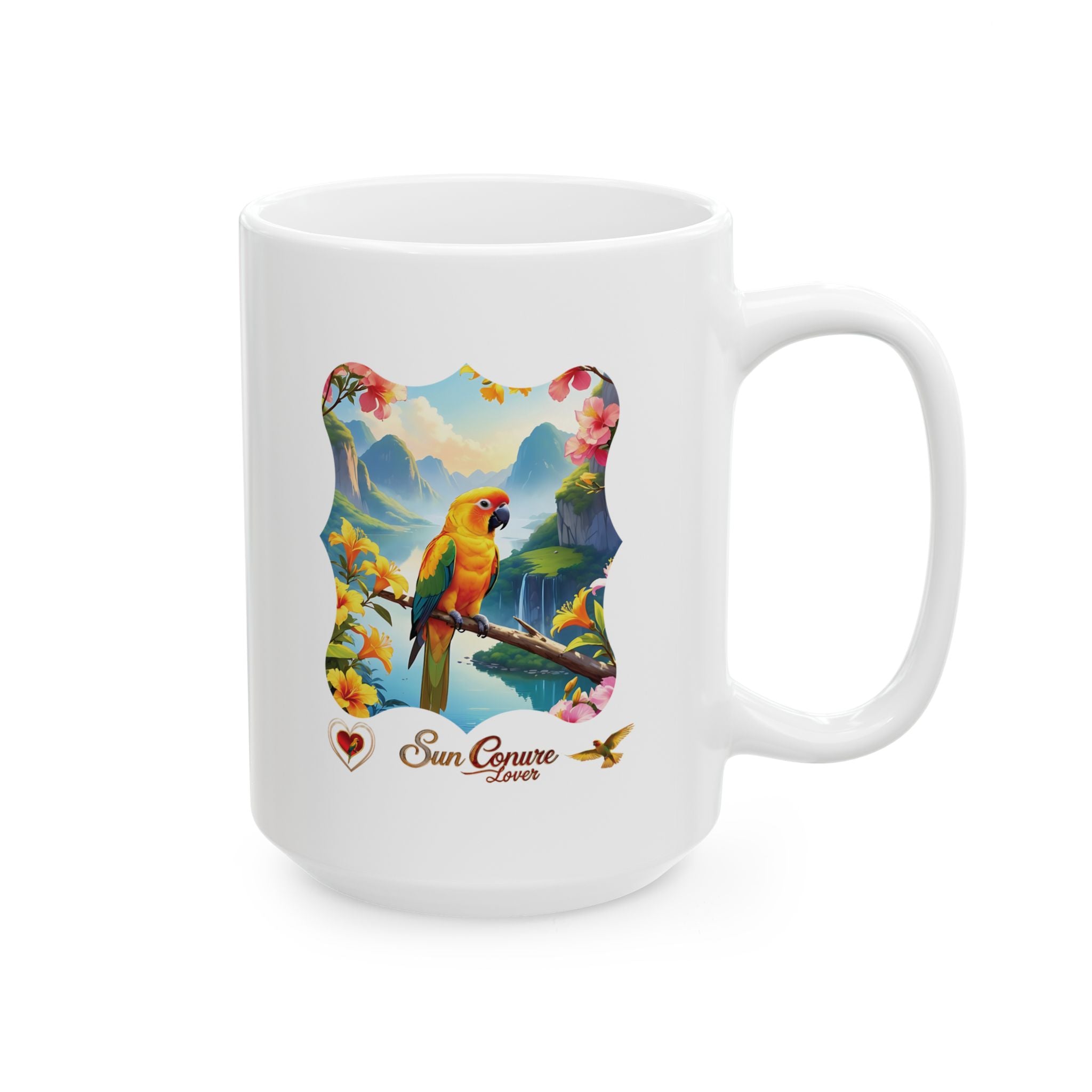 Sun Conure Lover Valley Mug