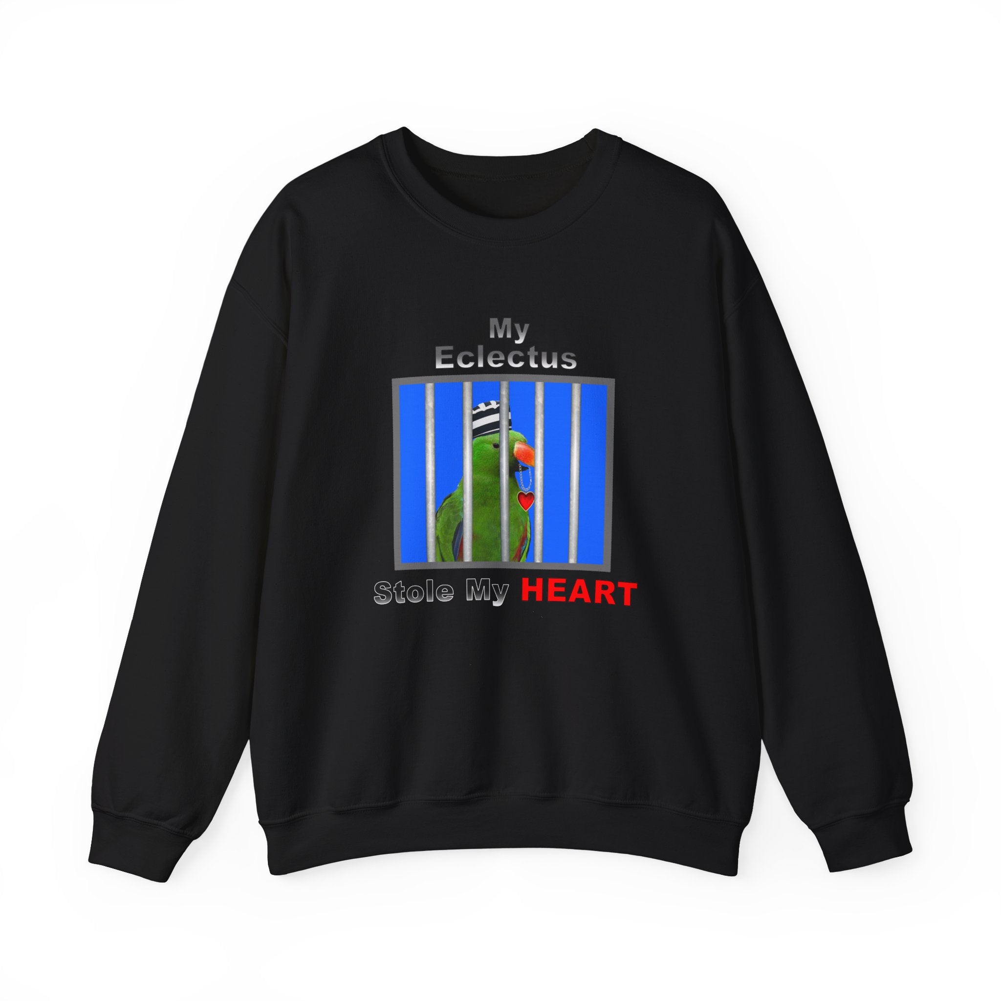 My Green Electus Stole My Heart Sweatshirt