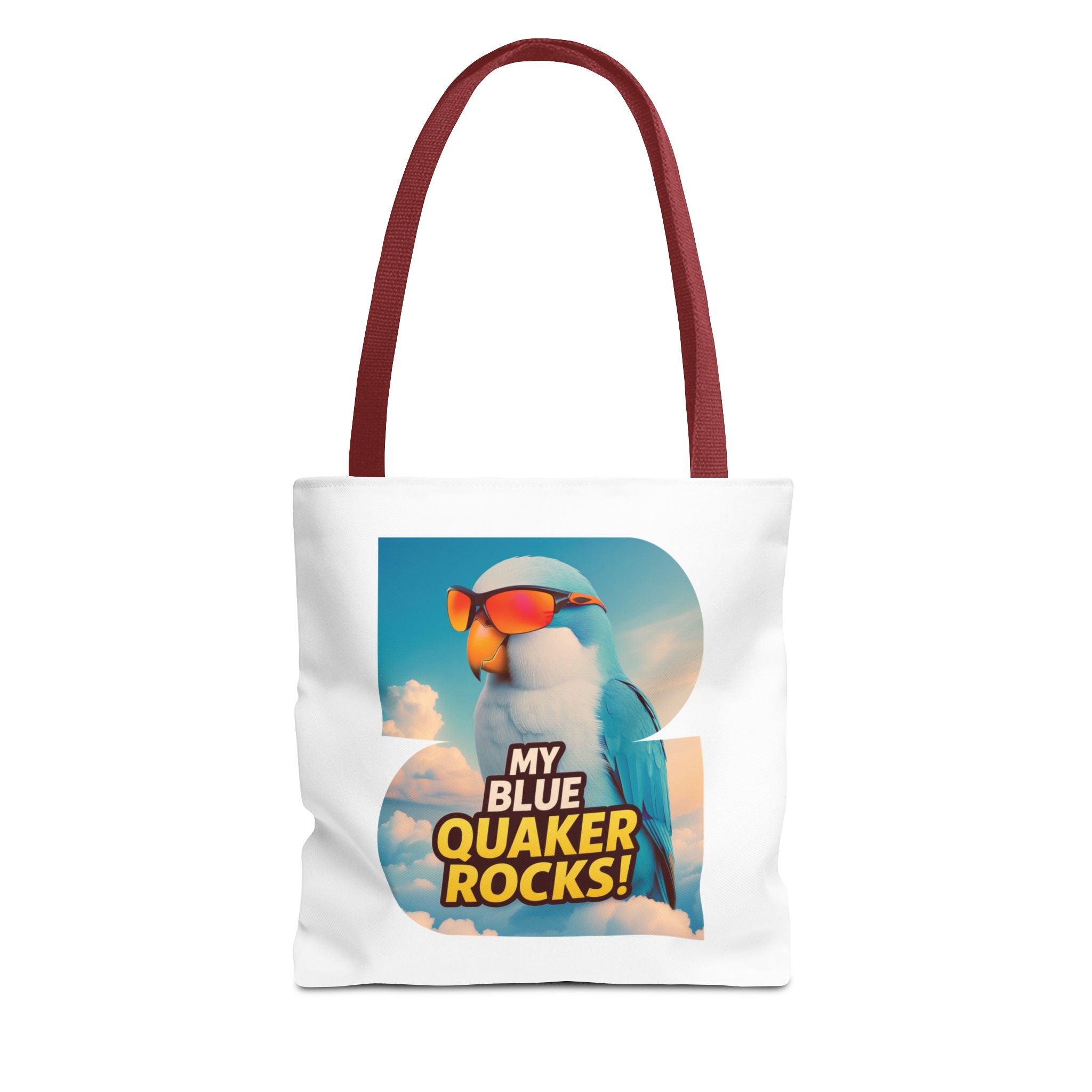 Blue Quaker Tote Bag
