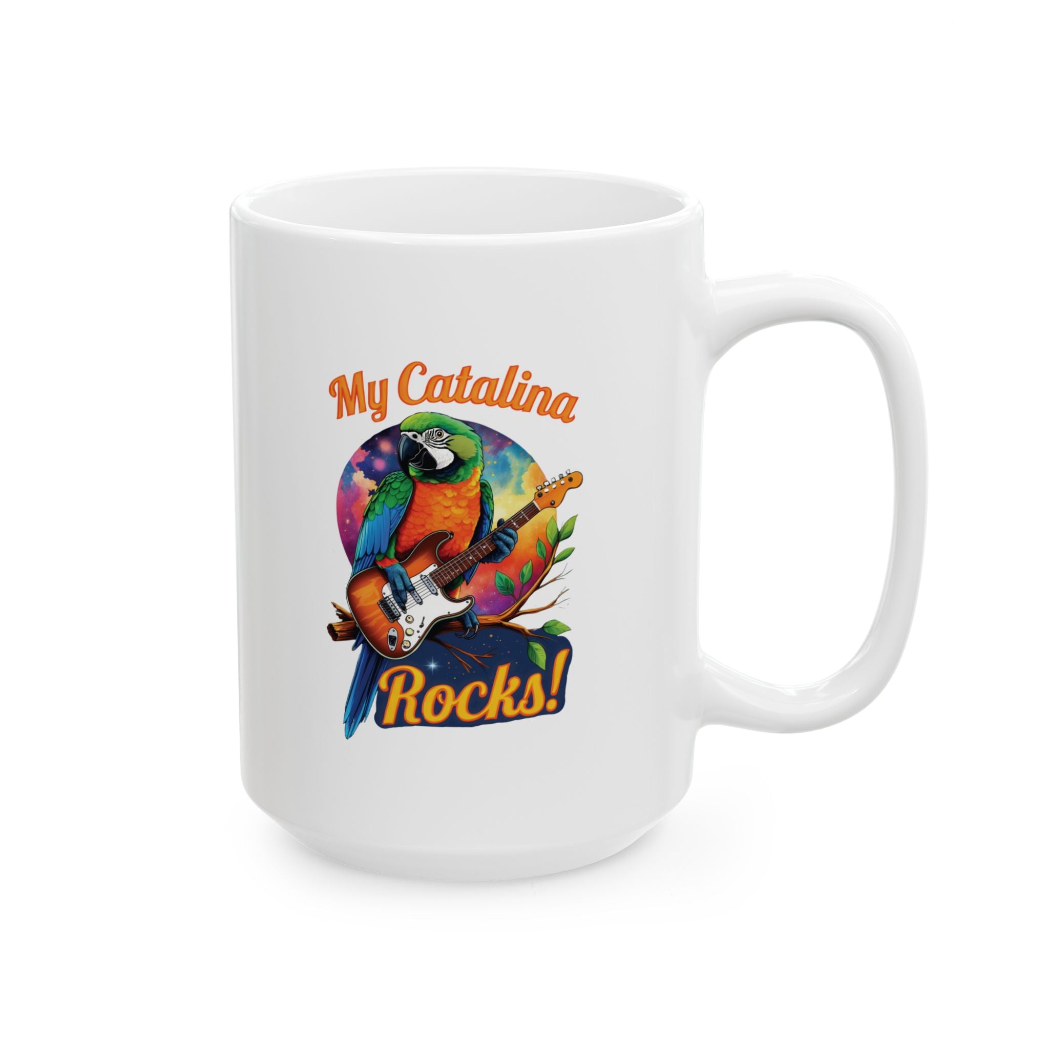 My Catalina Rocks Guitar Mug