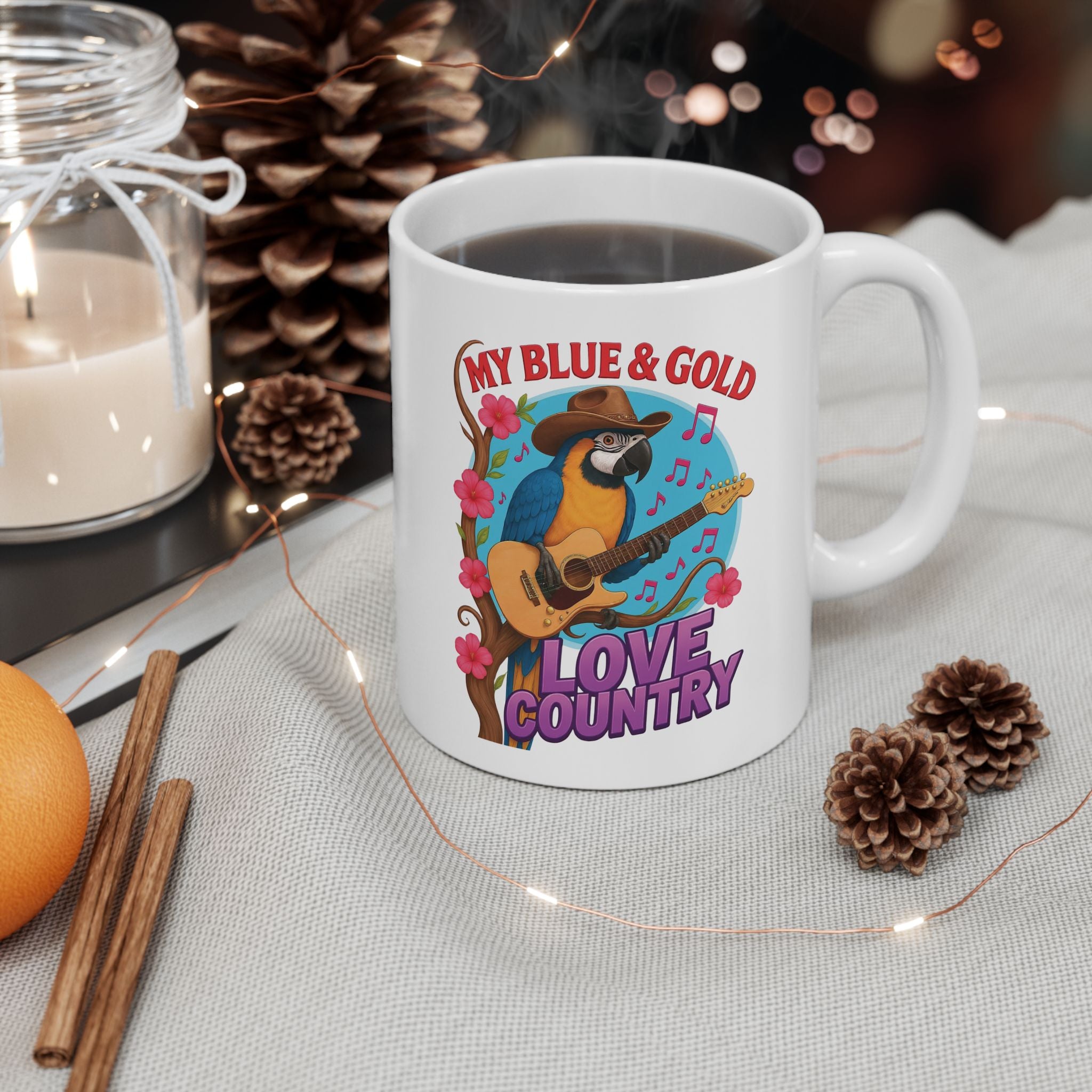 Blue & Gold Macaw Mug