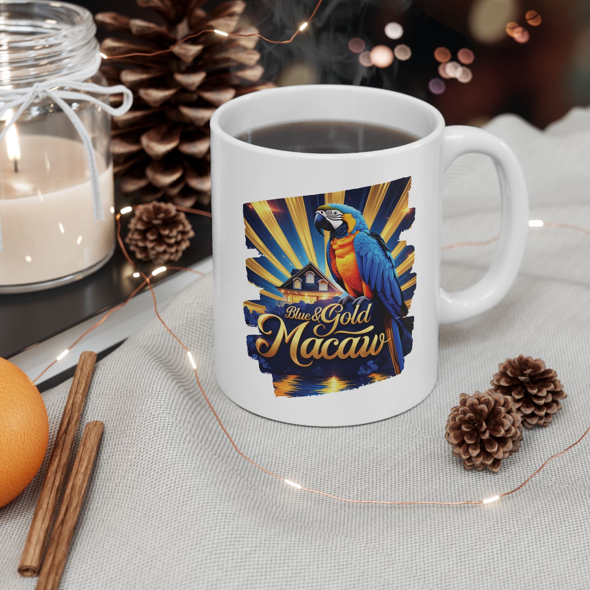 Blue & Gold Macaw Mug