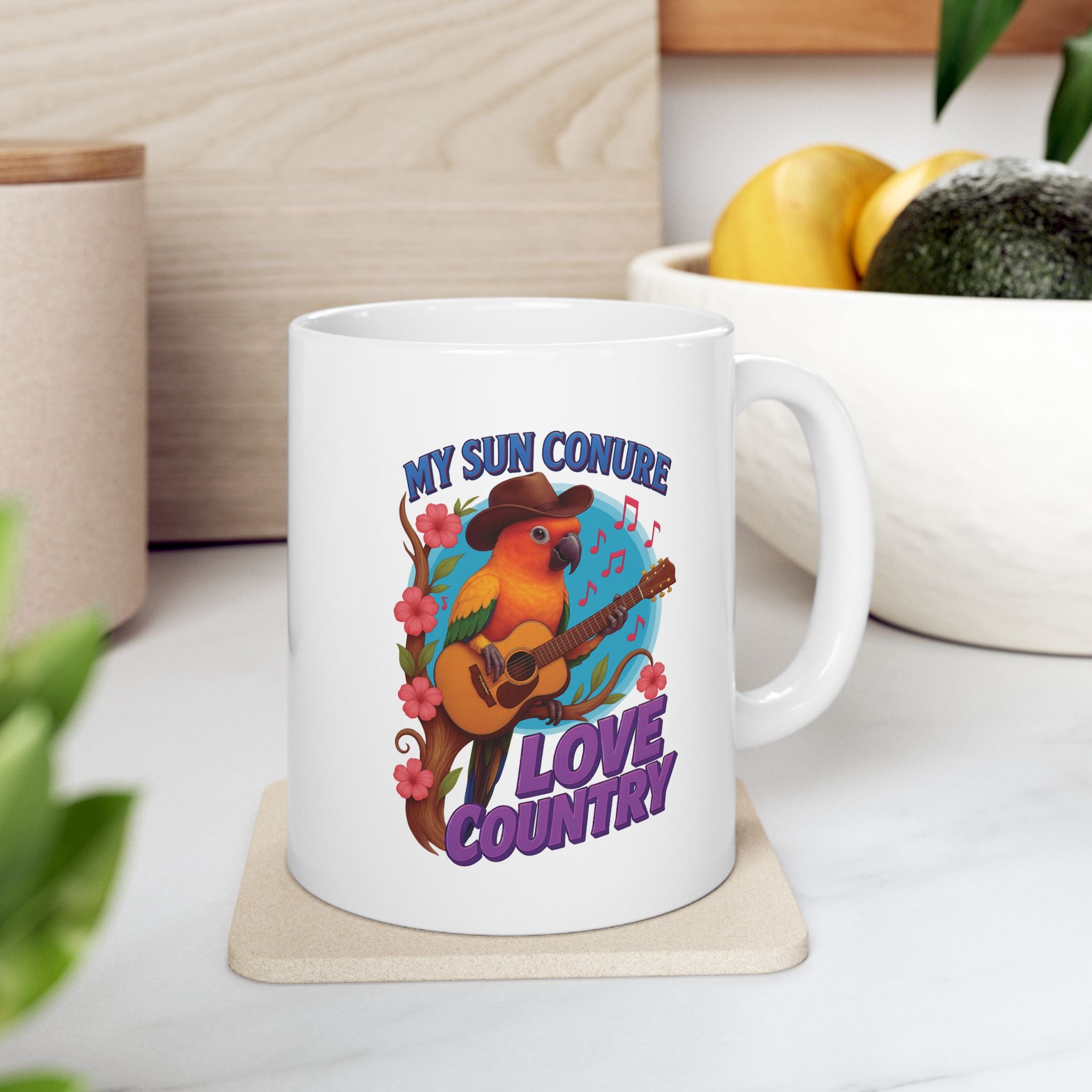 Sun Conure Mug