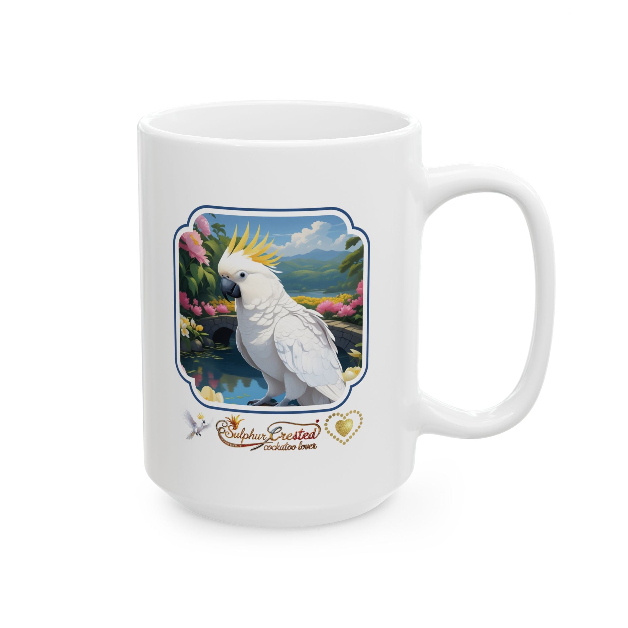 Sulphur-Crested Cockatoo Lover Mug