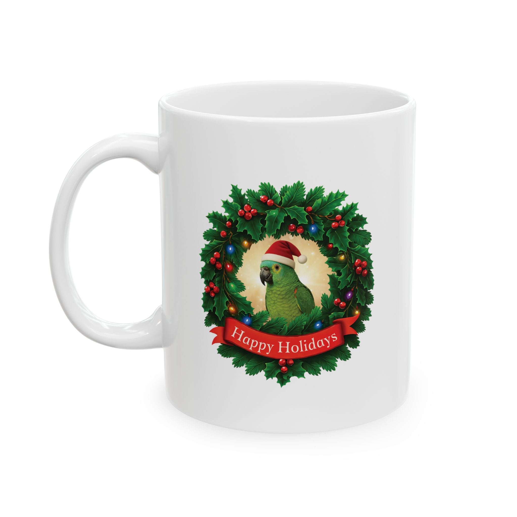 Happy Holidays Amazon Mug