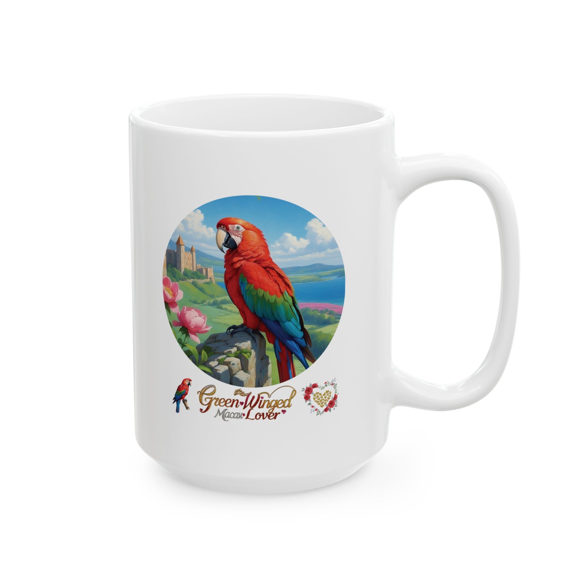Green-Winged Macaw Lover Mug