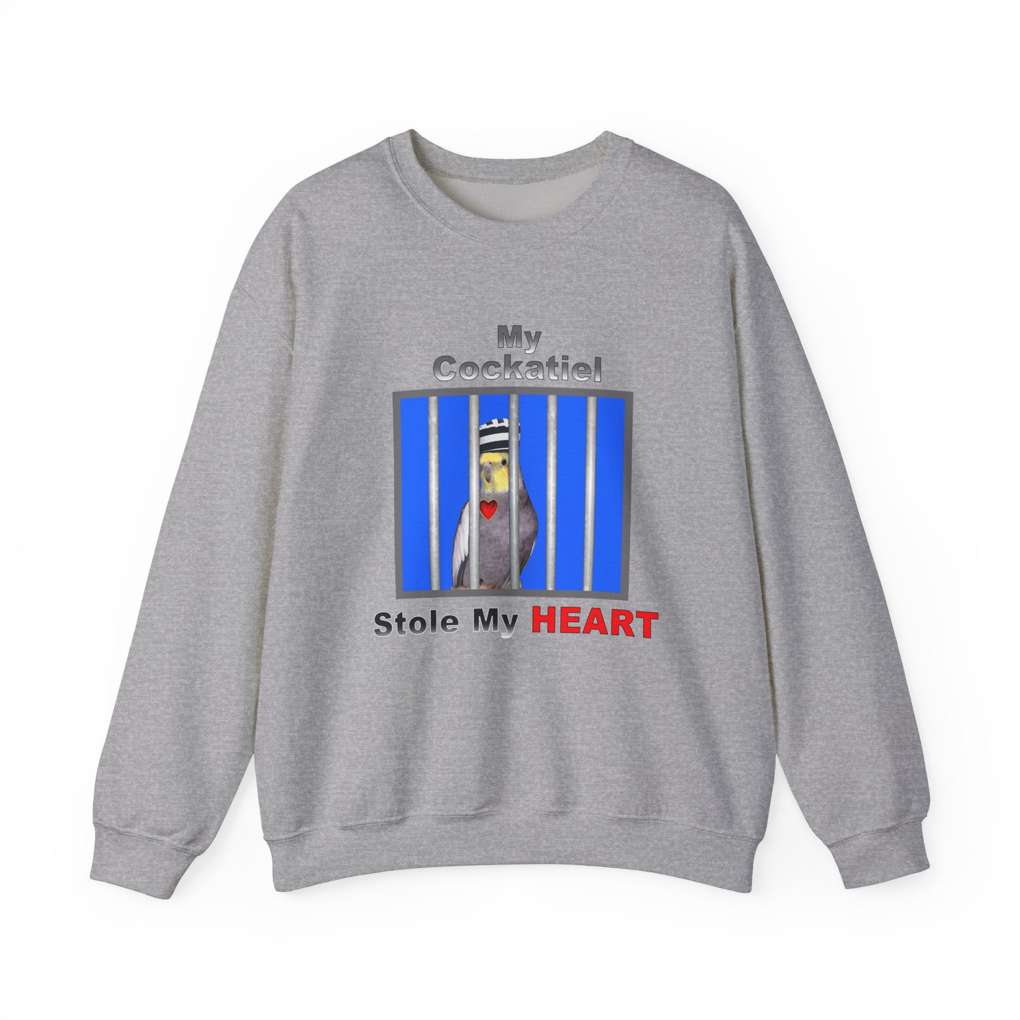 My Cockatiel Stole My Heart Sweatshirt