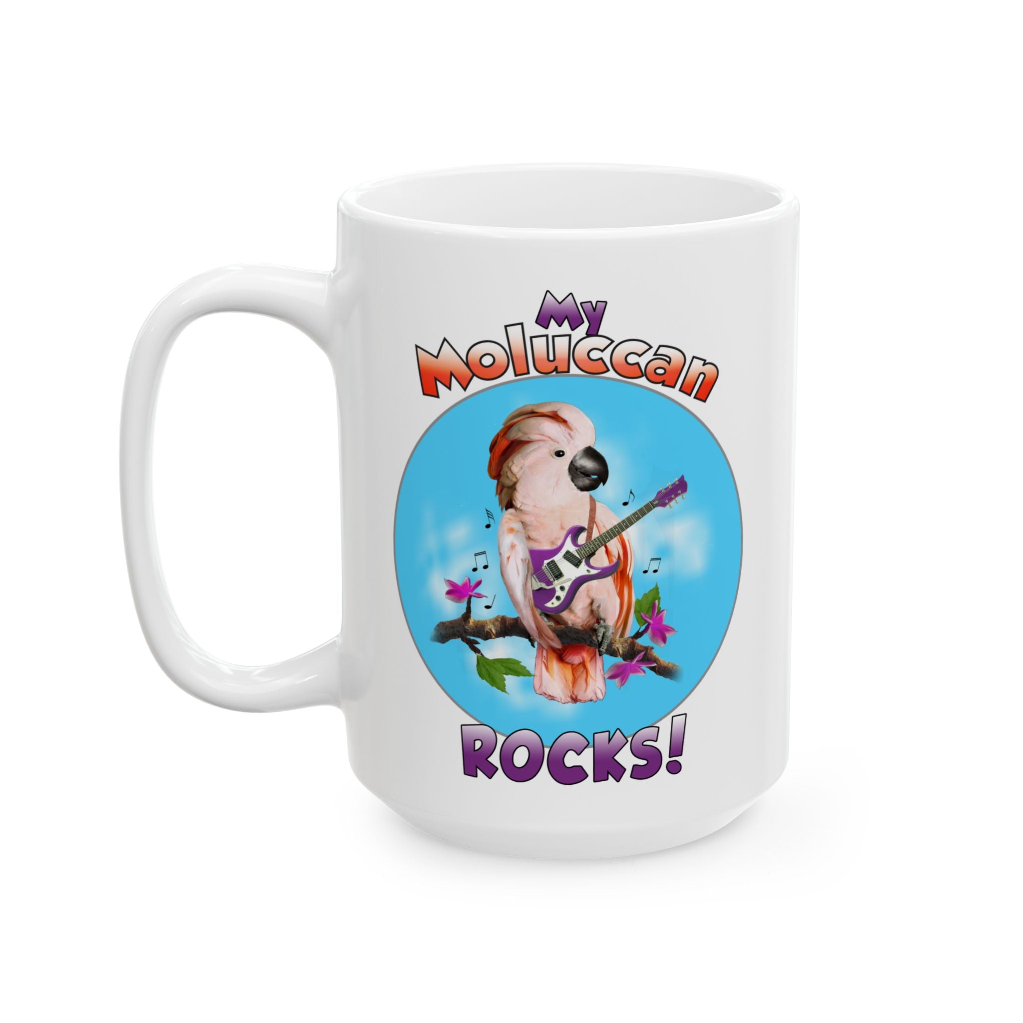 My Moluccan Rocks Guitar Mug