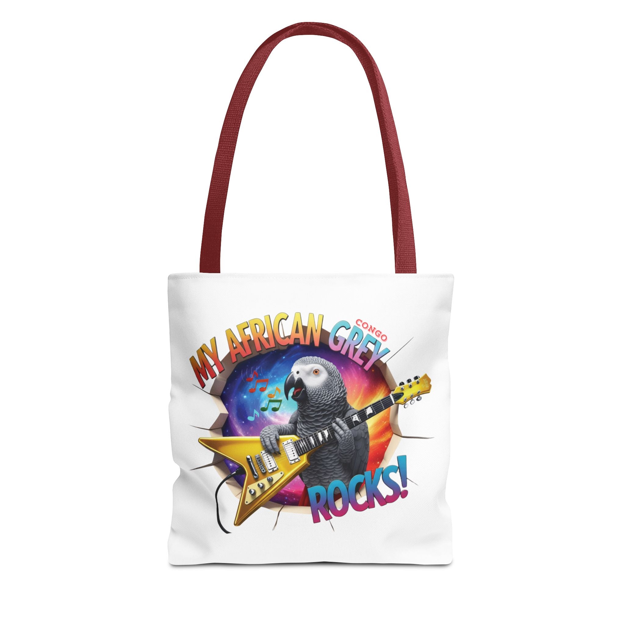 African Grey Congo Rocks Tote Bag