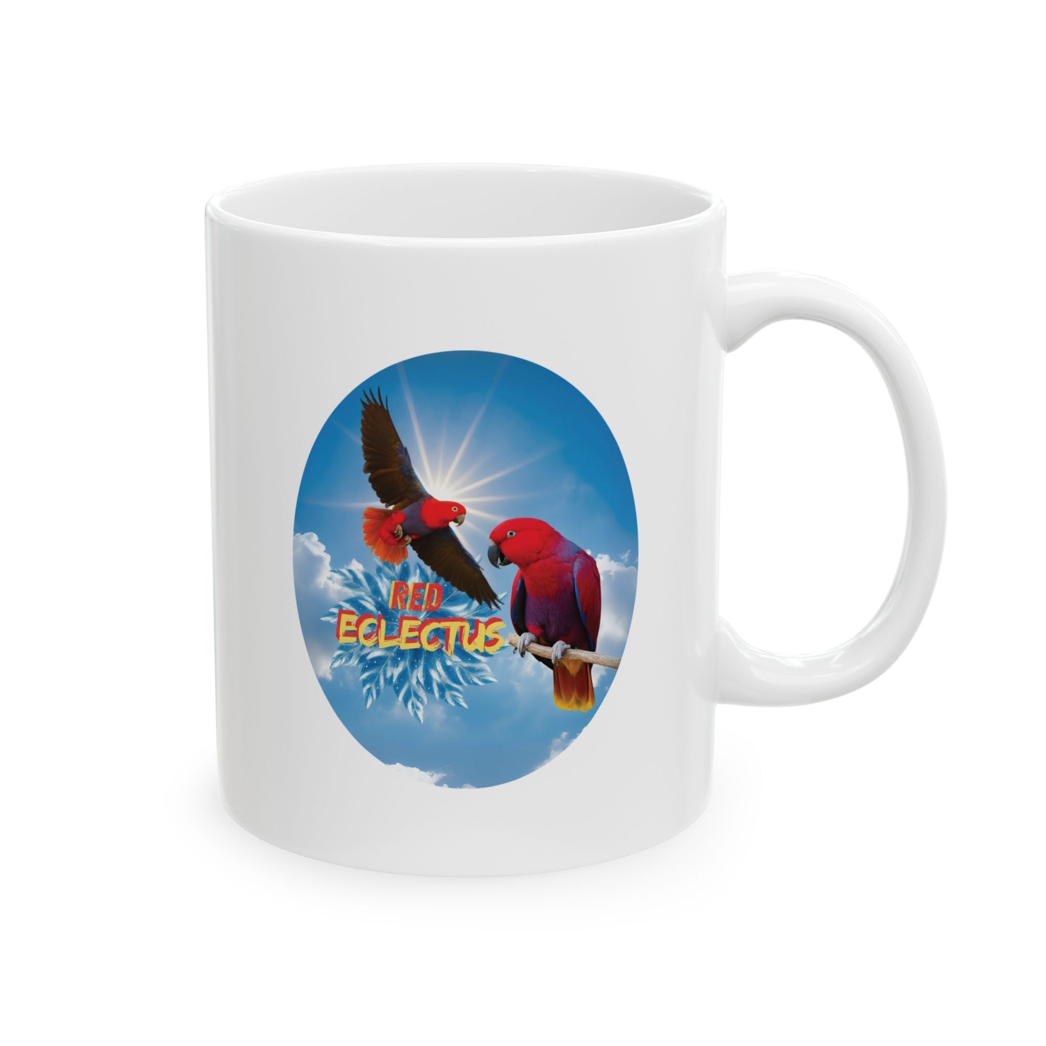 Exotic Red Eclectus Mug
