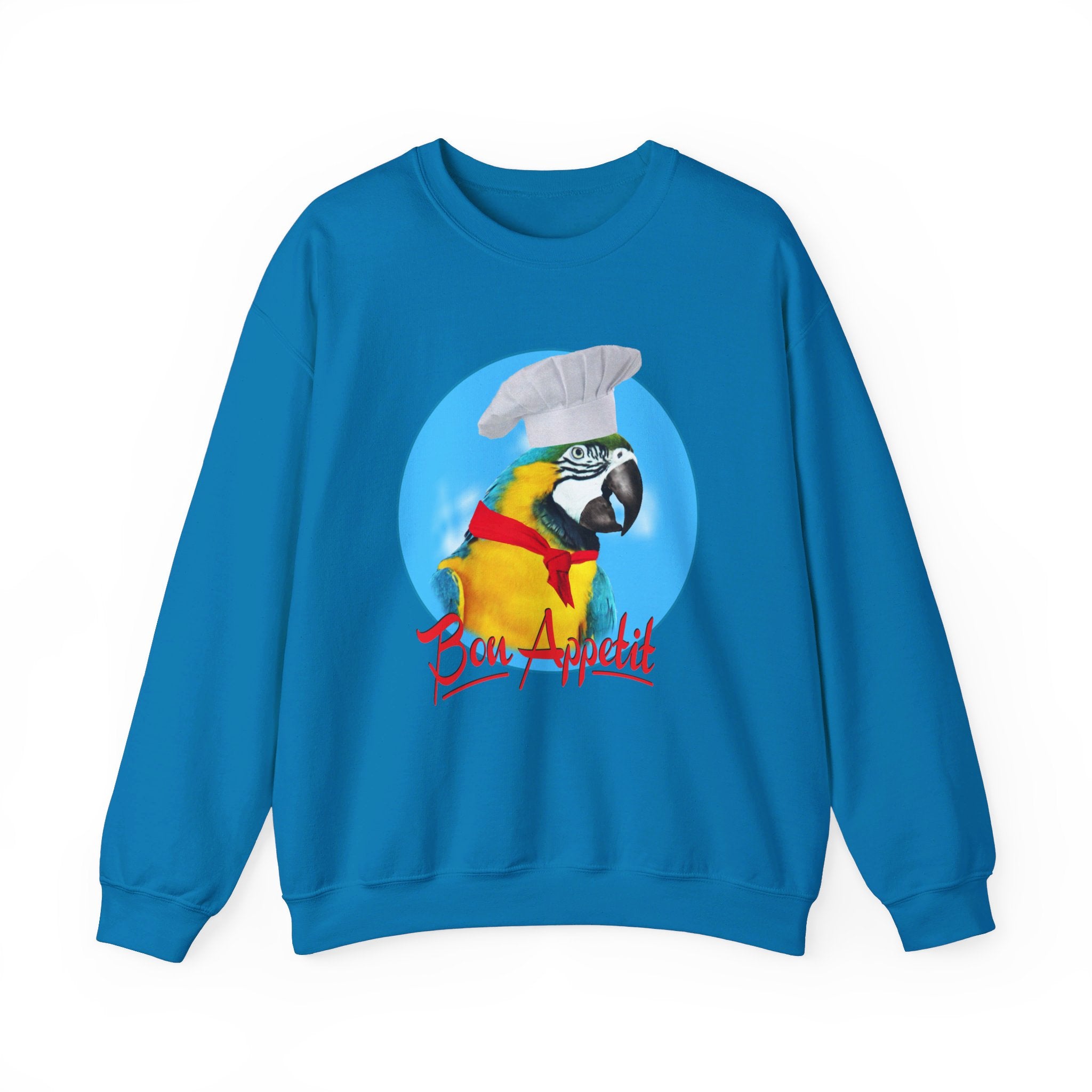 Bon Appetit Blue And Gold Sweatshirt