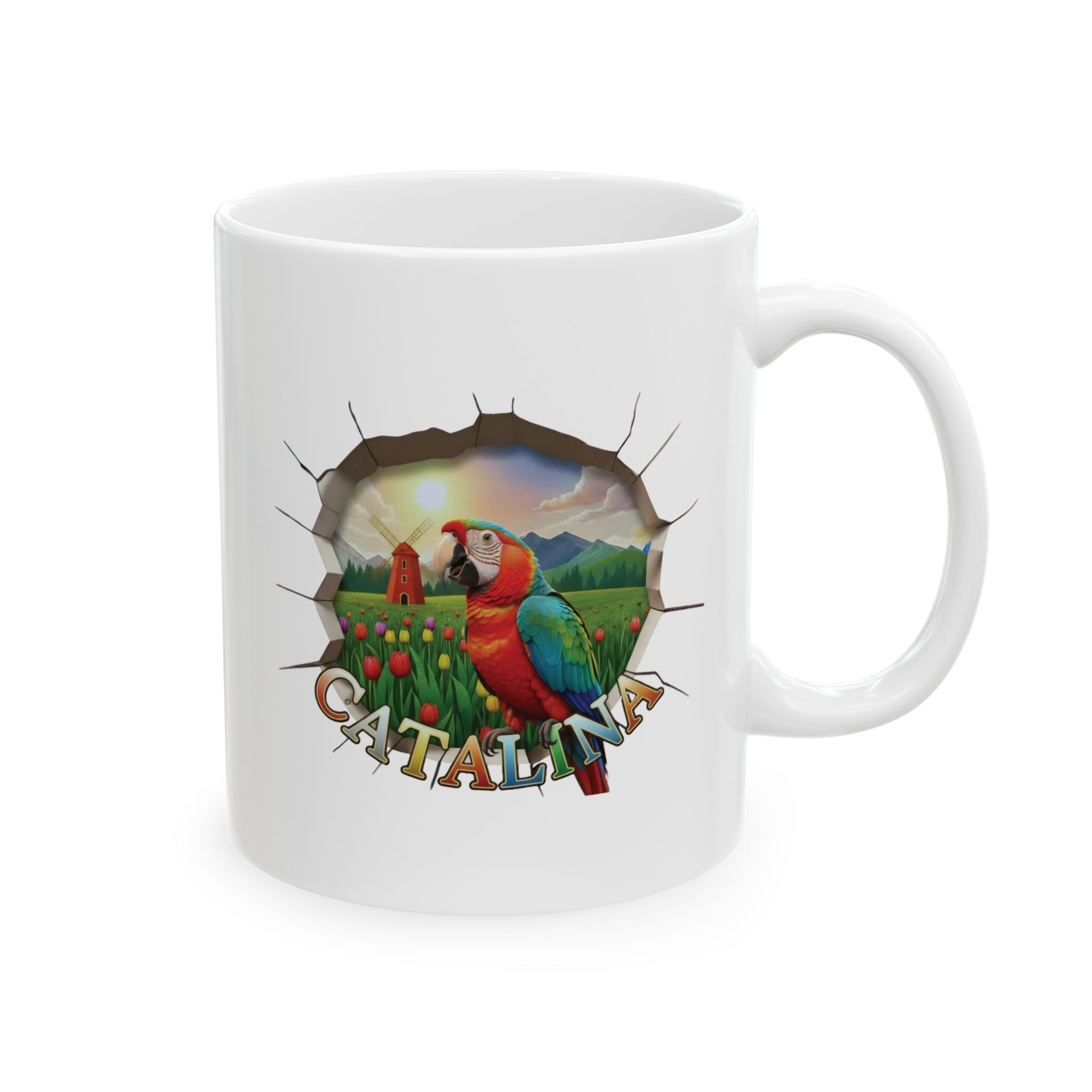 Catalina Tulip Windmill Field Mug