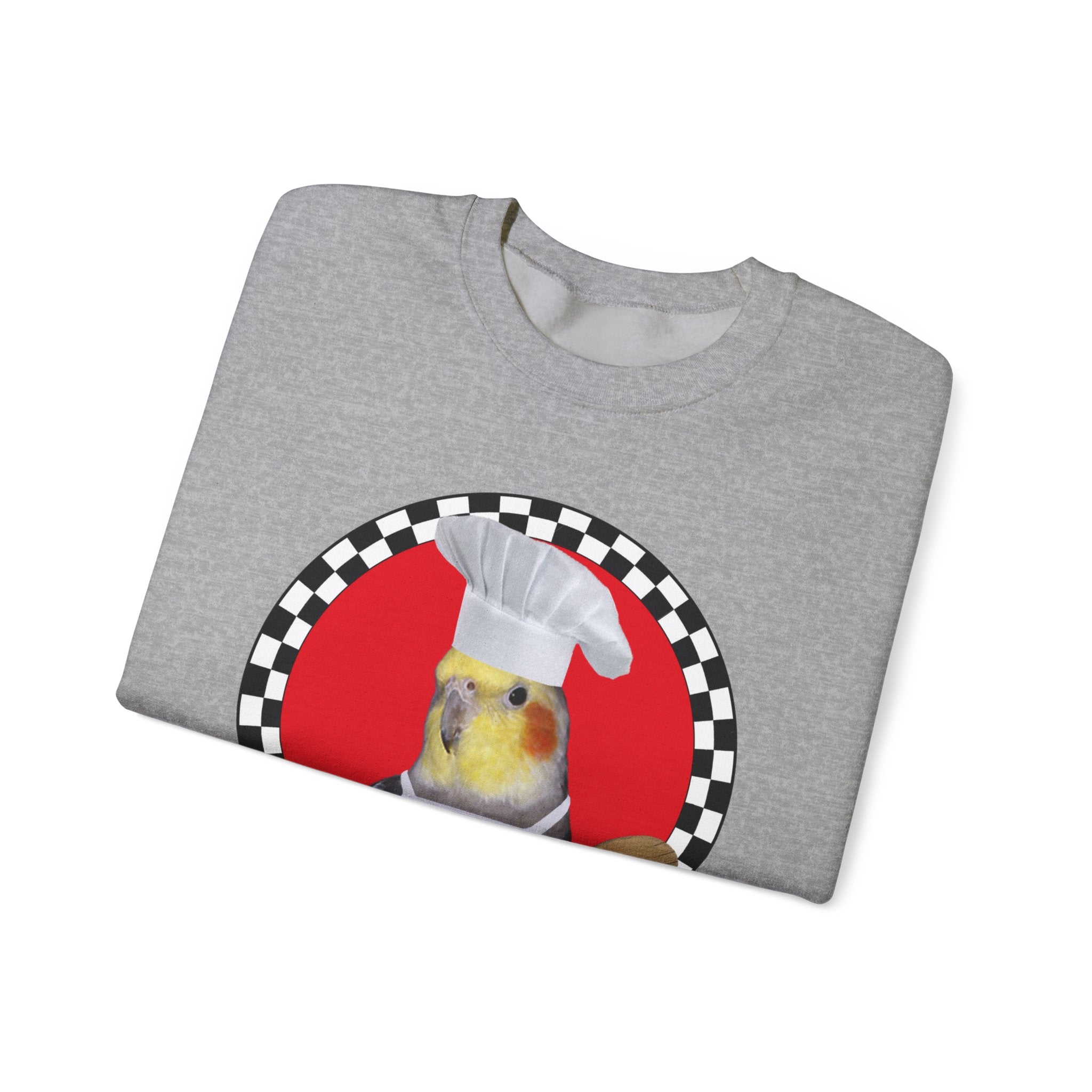 Kiss The Cook Spoon Cockatiel Sweatshirt