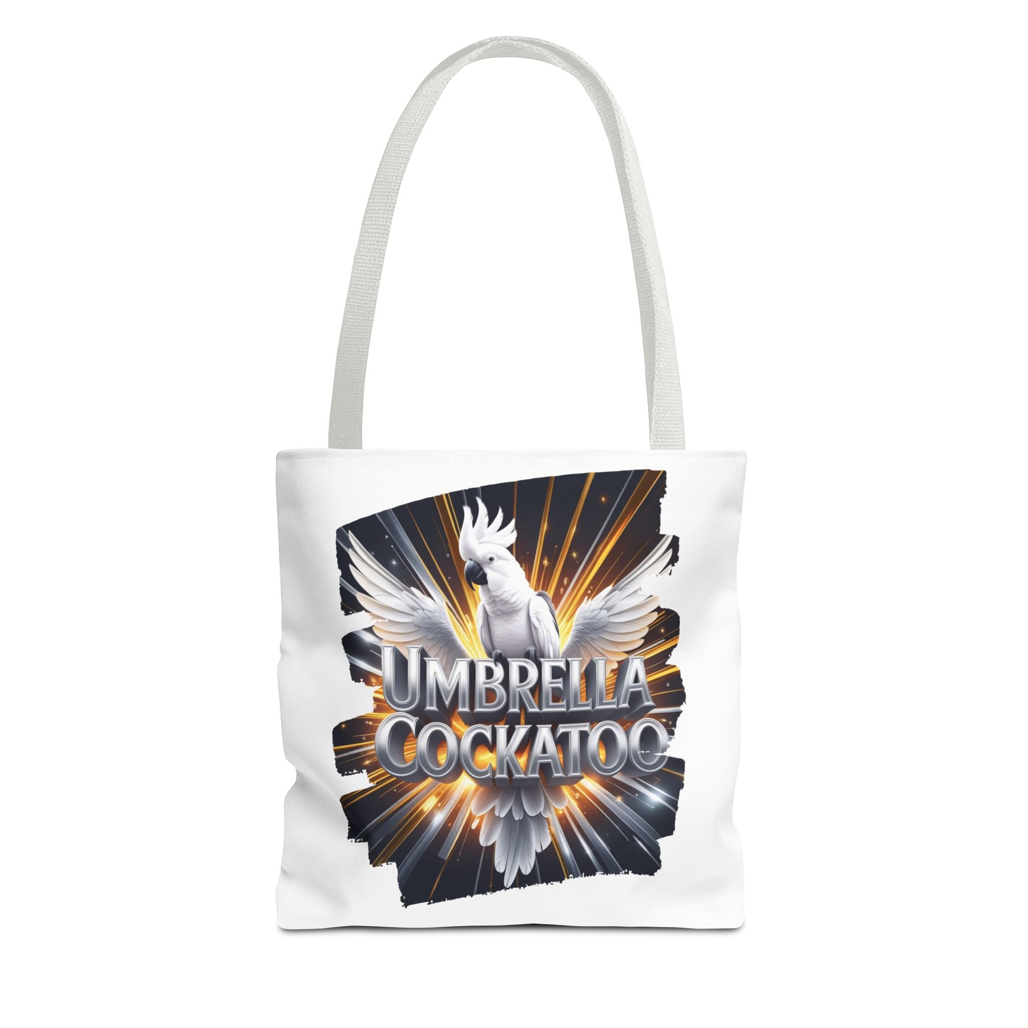 Umbrella Cockatoo Sunburst Tote Bag