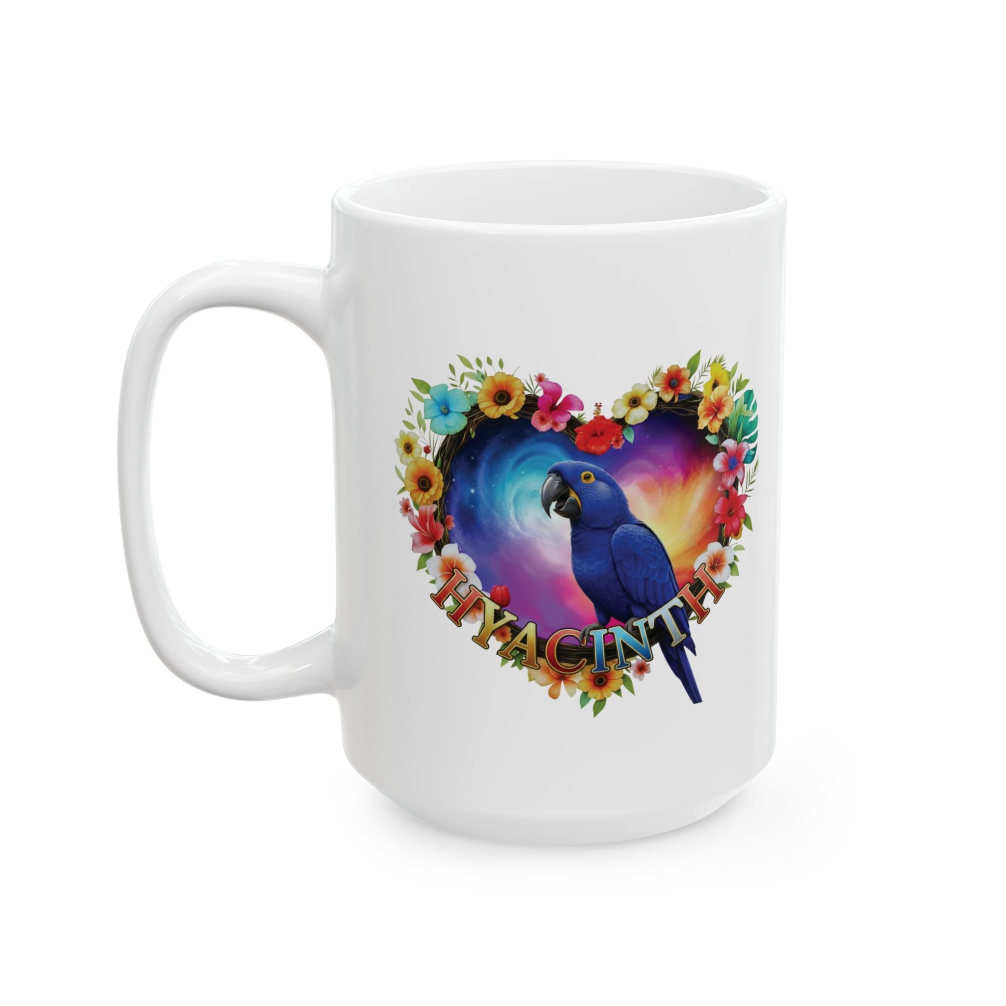 Rainbow Hyacinth Parrot Mug