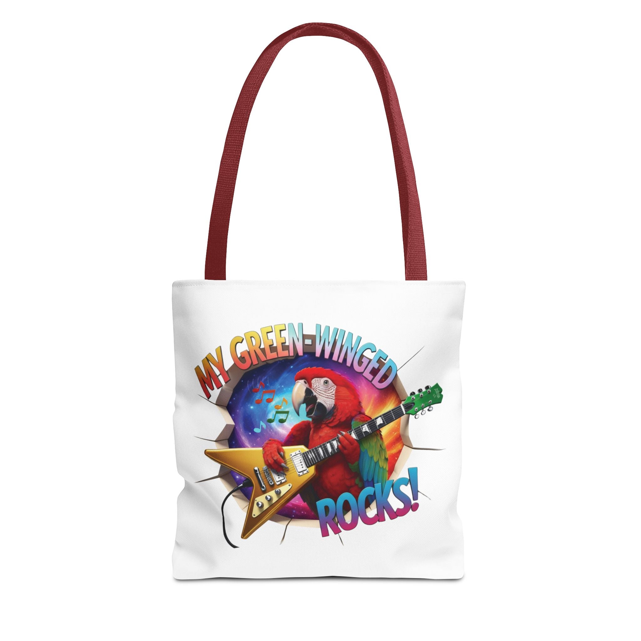 My Green Winged Rocks Tote Bag