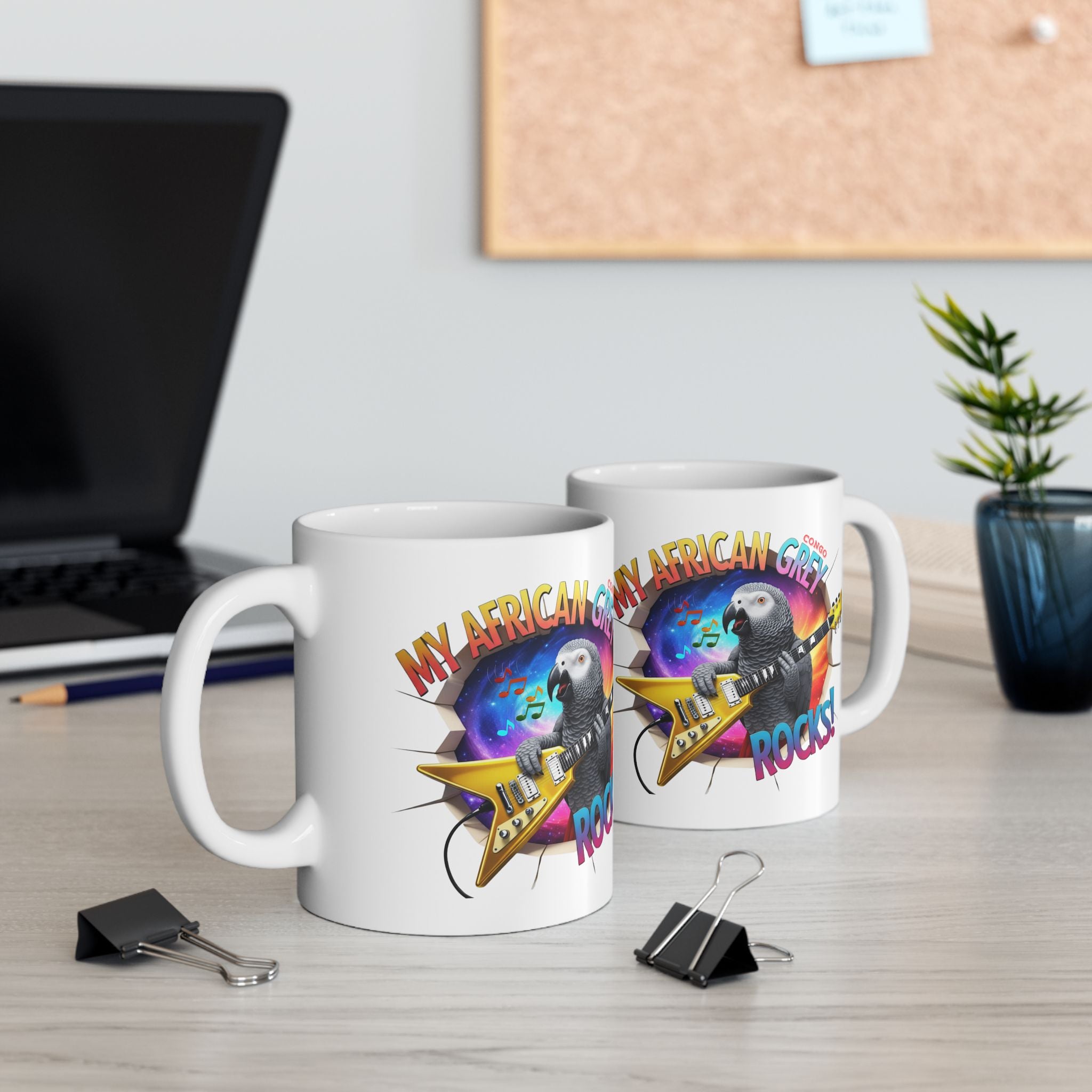My African Grey Congo Rocks Mug