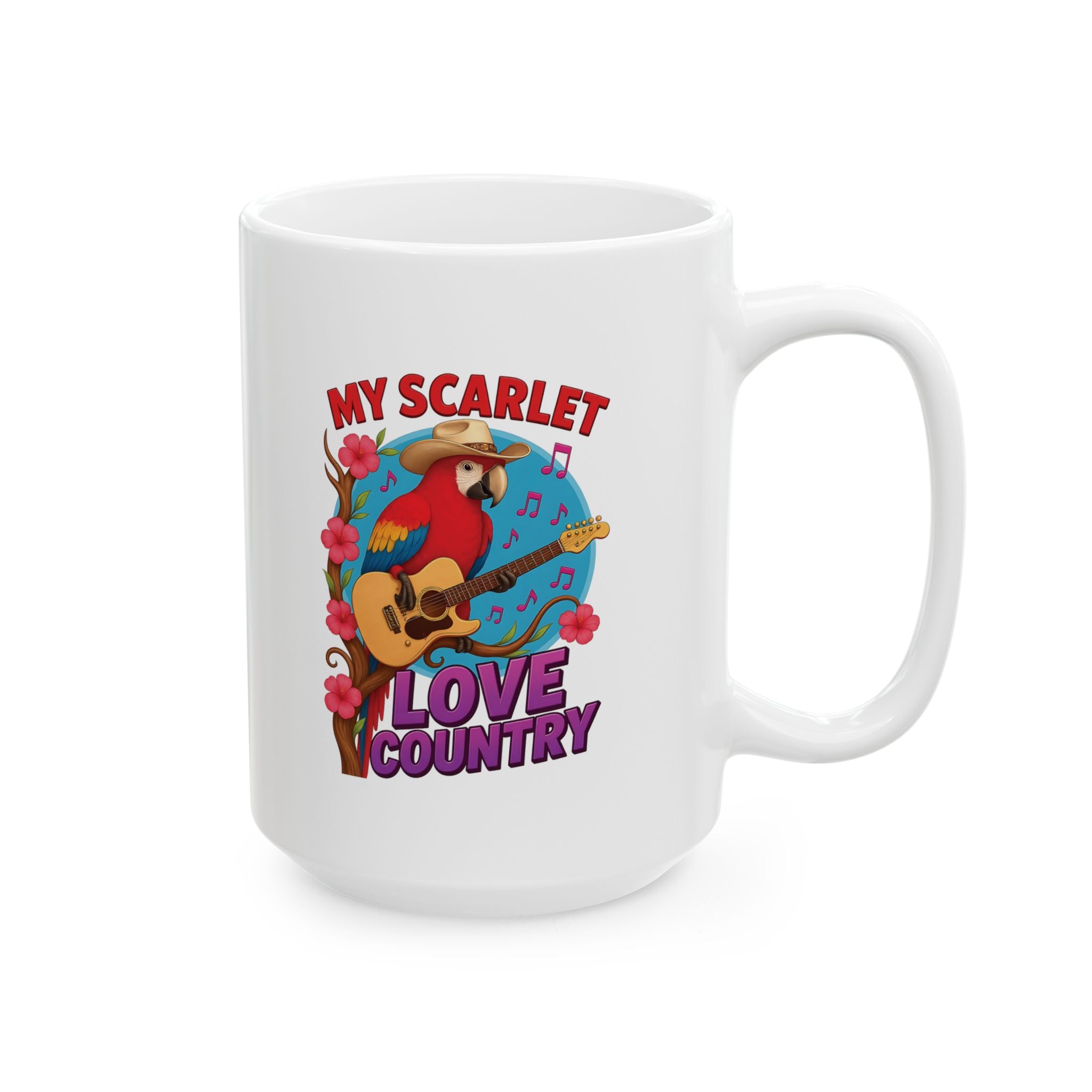 My Scarlet Love Country Mug