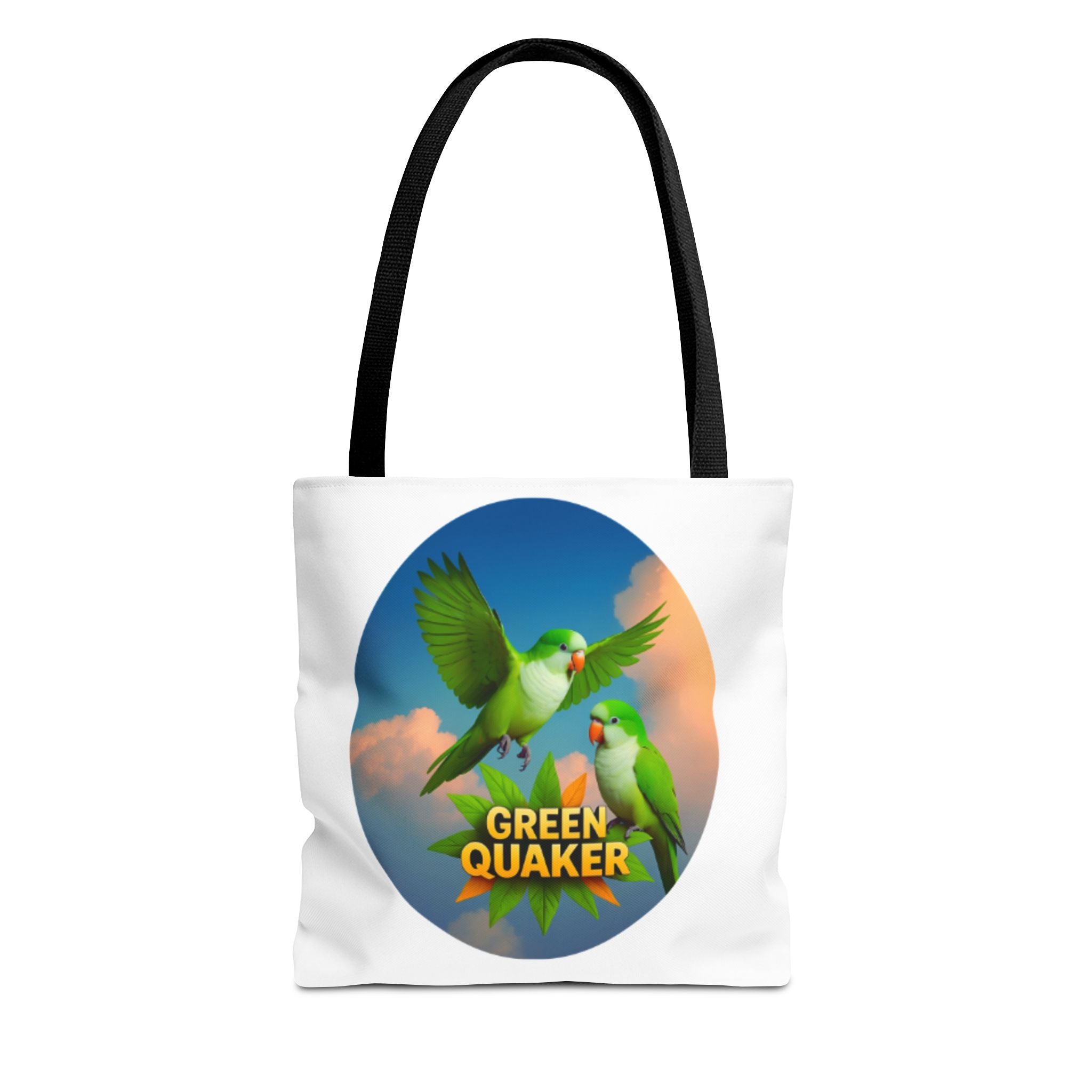 Green Quaker Flying Tote Bag